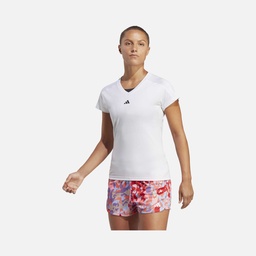 adidas AEROREADY Train Essentials Minimal Branding V-Neck Short-Sleeve Kadın Tişört