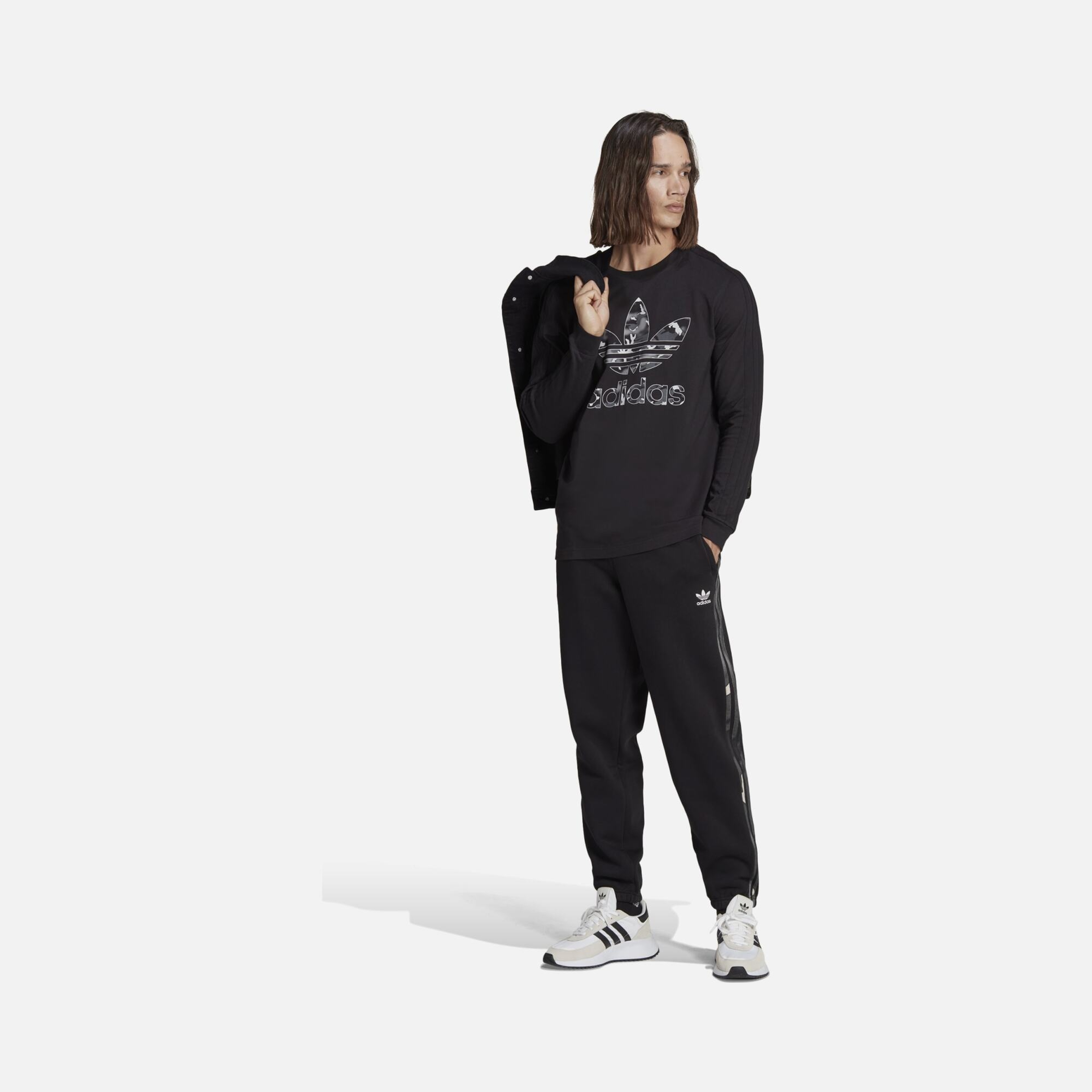 adidas Sportswer Graphic Camouglage 3-Stripes Erkek Eşofman Altı