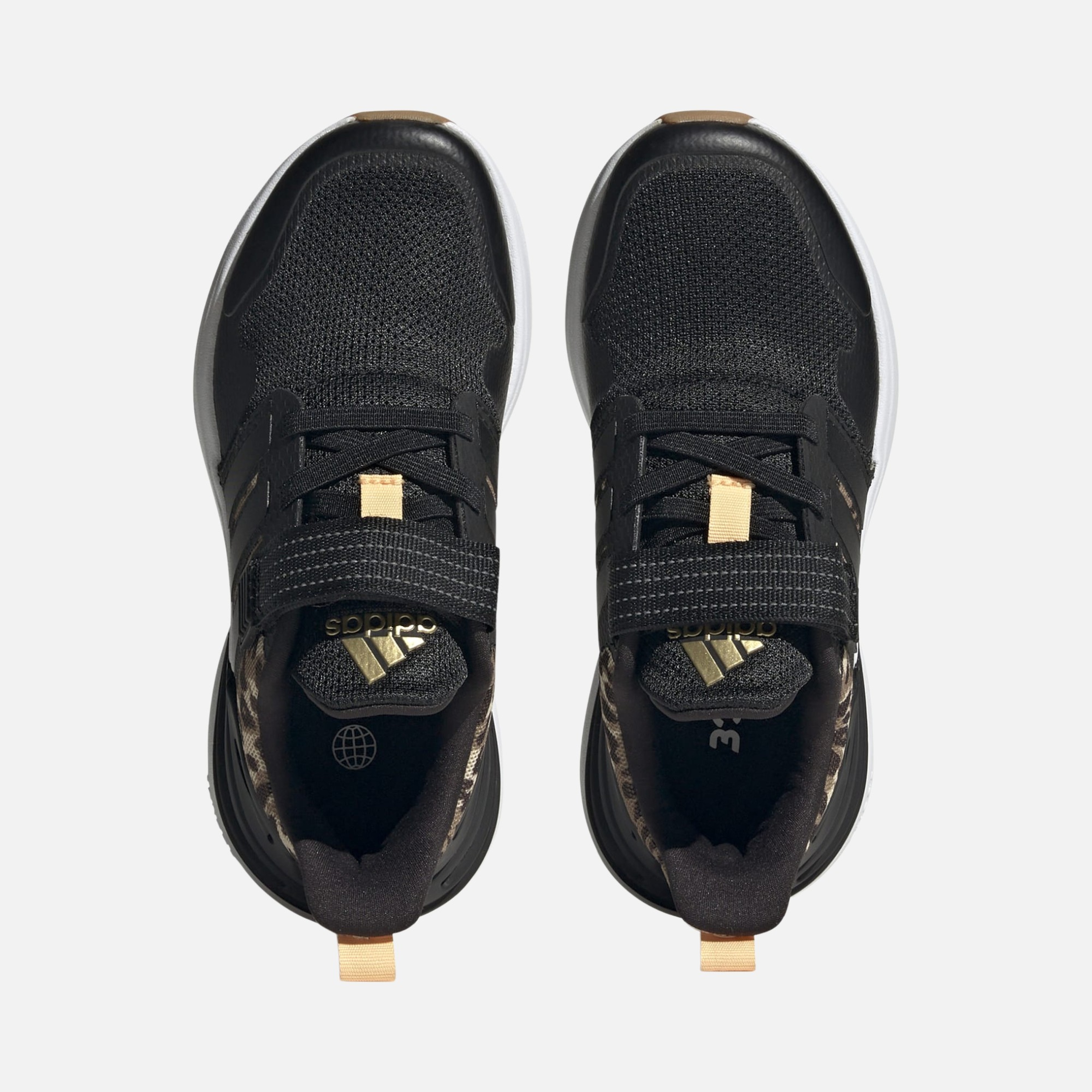 adidas Sportswear Rapidasport Bounce Elastic Lace Leopard (PS) Spor Ayakkabı
