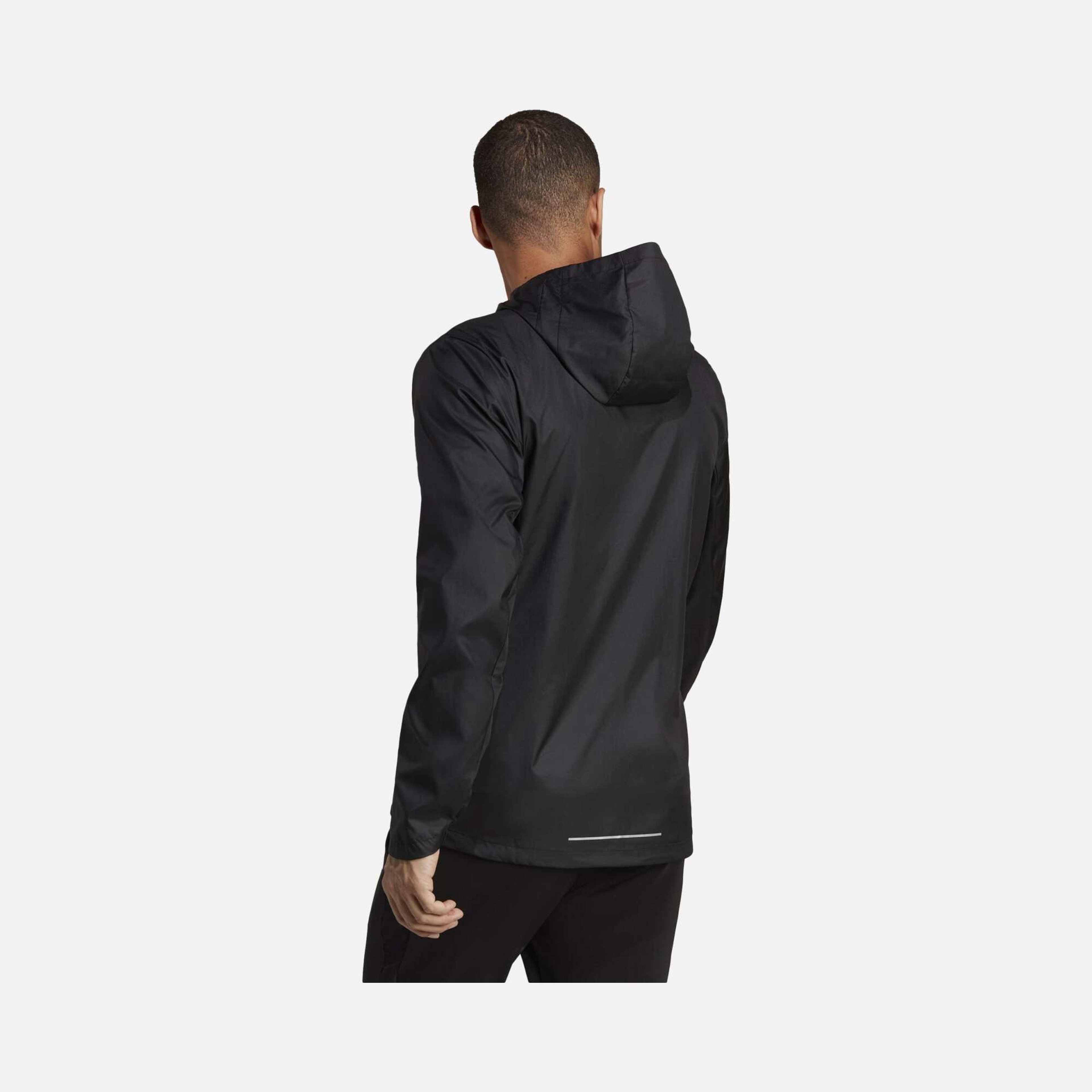 adidas Own the Run Lightweight Running Full-Zip Hoodie Erkek Ceket