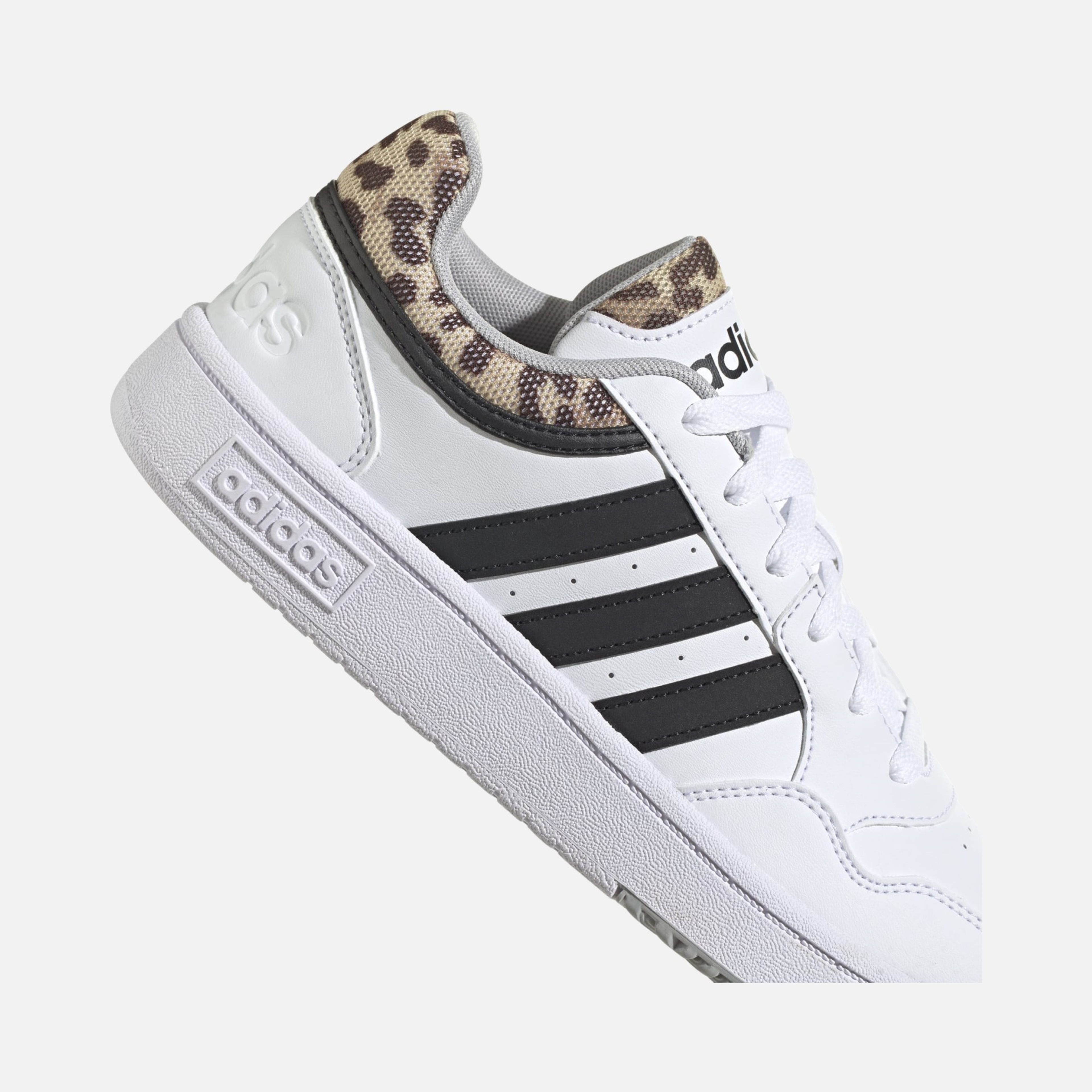 adidas Sportswear Hoops 3.0 Classic ''Leopard Graphic'' Kadın Spor Ayakkabı