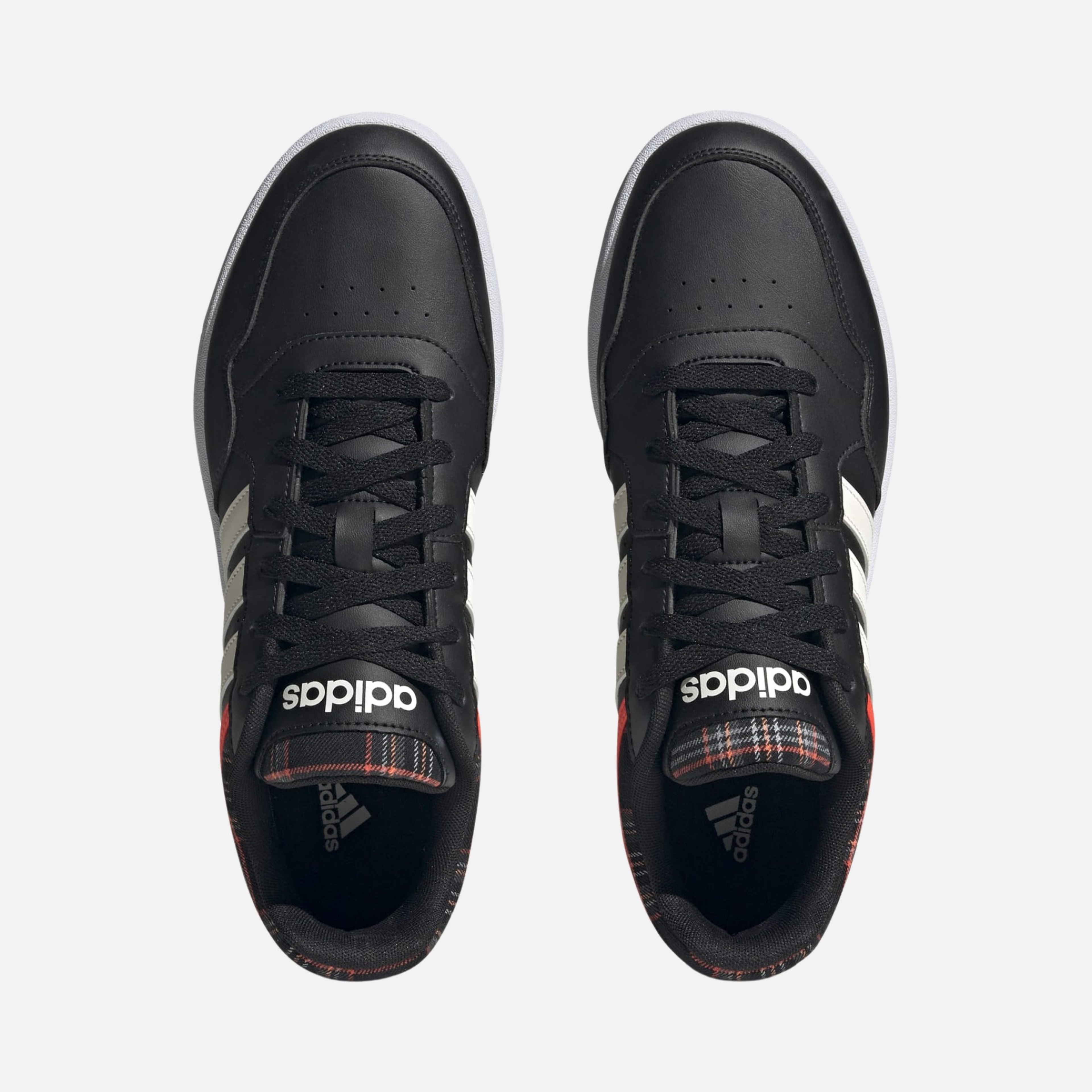adidas Hoops 3.0 Lifestyle Basketball Low Classic Vintage ''Plaid Detail'' Erkek Spor Ayakkabı