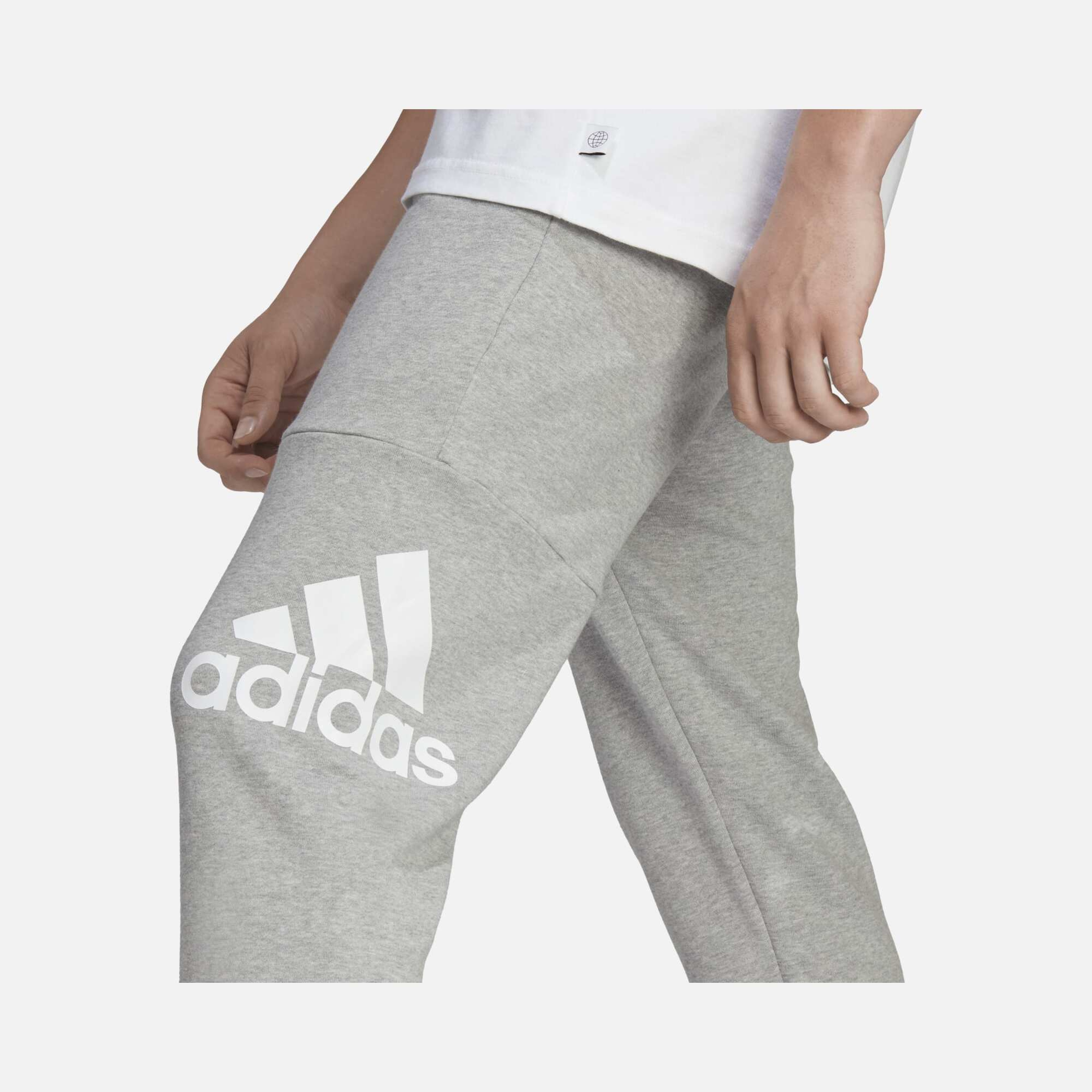 adidas Essentials French Terry Tapered Cuff Logo Joggers Erkek Eşofman Altı