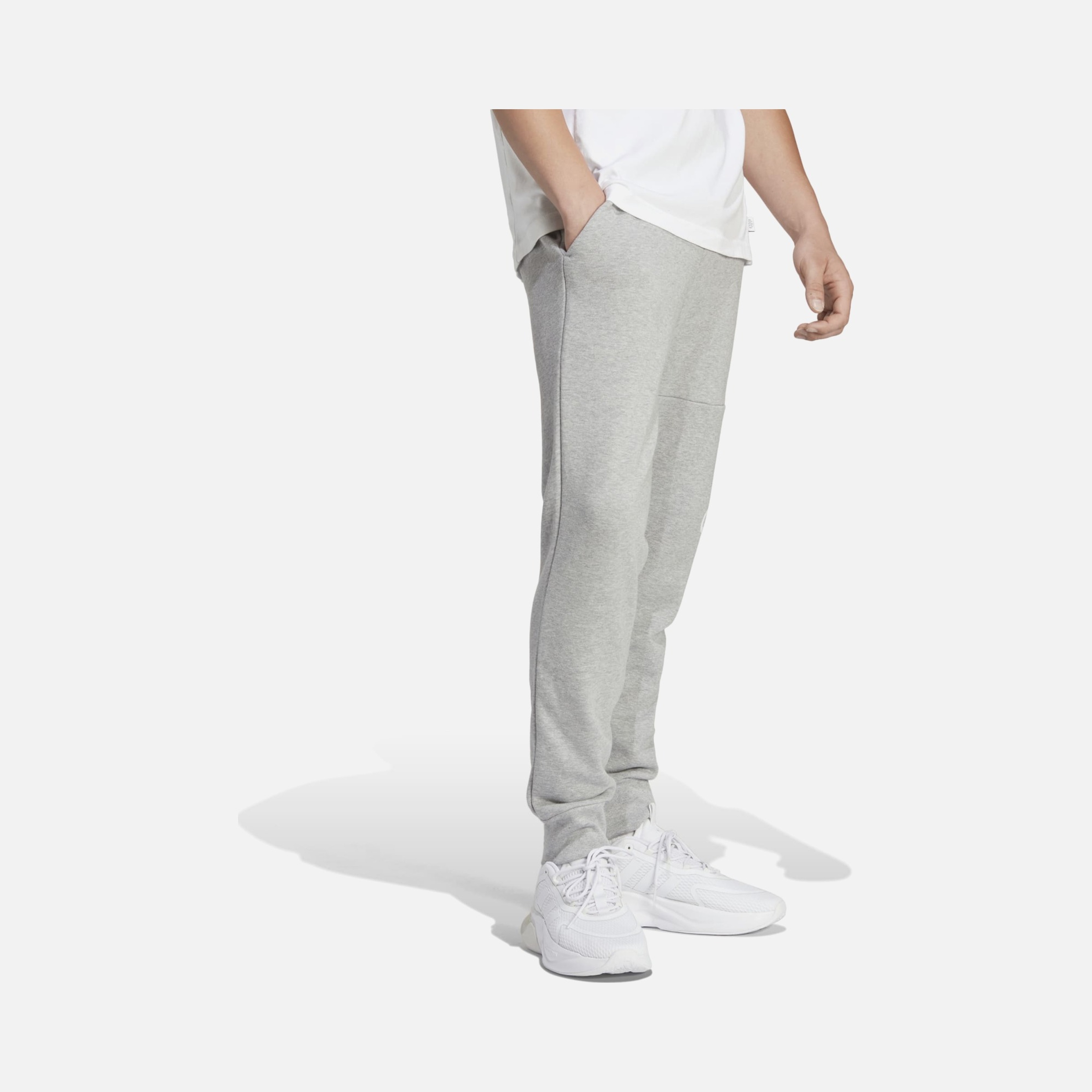 adidas Essentials French Terry Tapered Cuff Logo Joggers Erkek Eşofman Altı