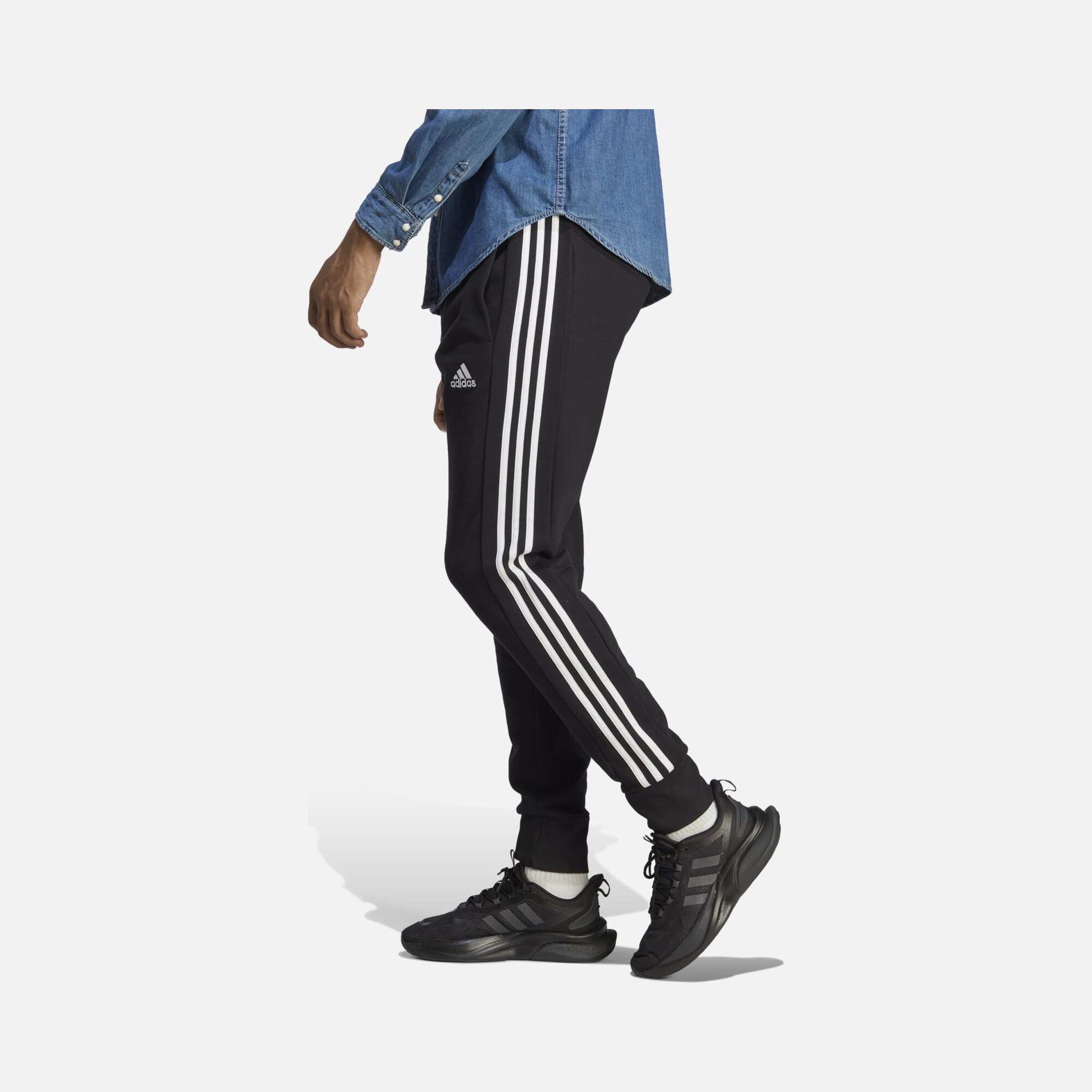 adidas Essentials French Terry Tapered Cuff 3-Stripes SS23 Erkek Eşofman Altı