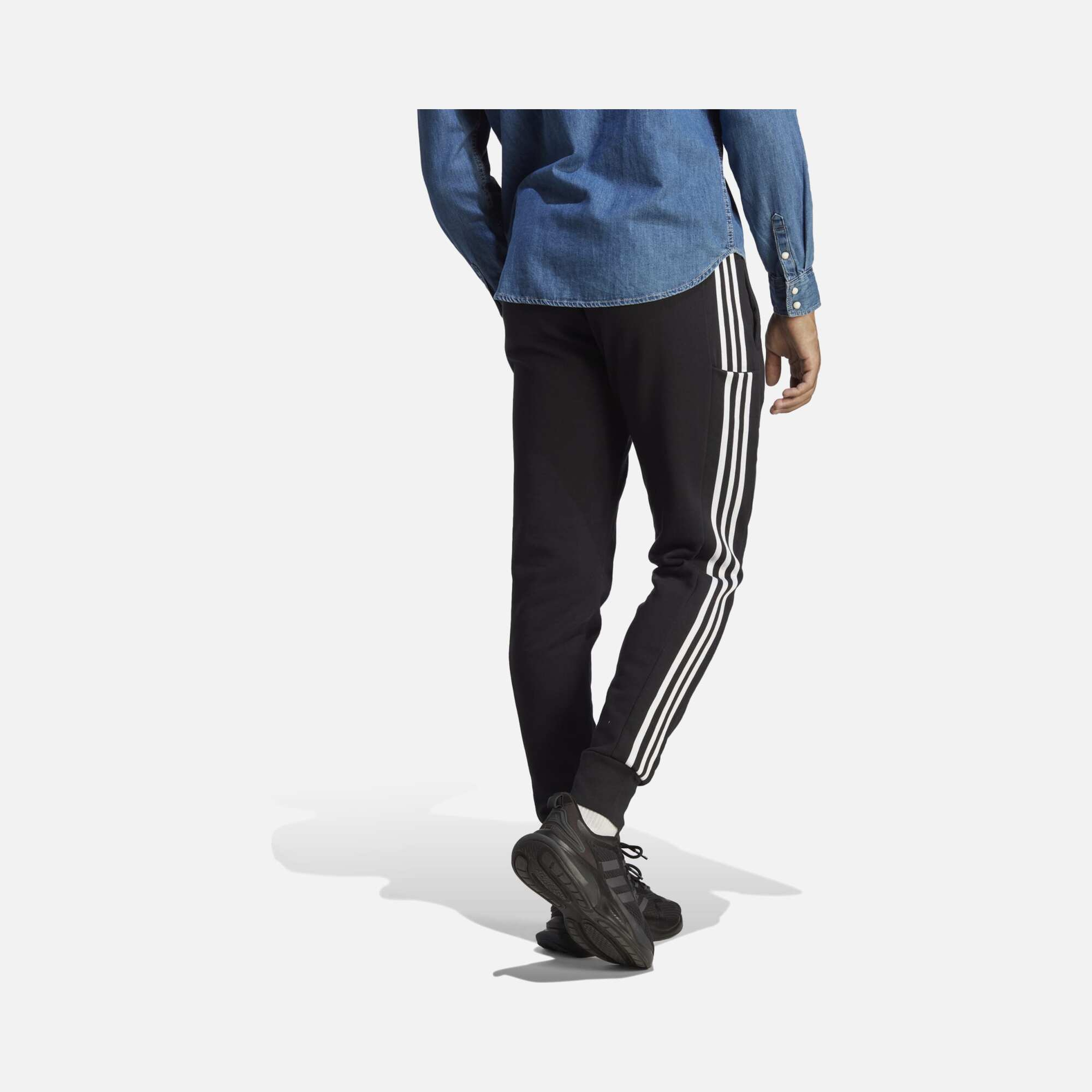 adidas Essentials French Terry Tapered Cuff 3-Stripes SS23 Erkek Eşofman Altı