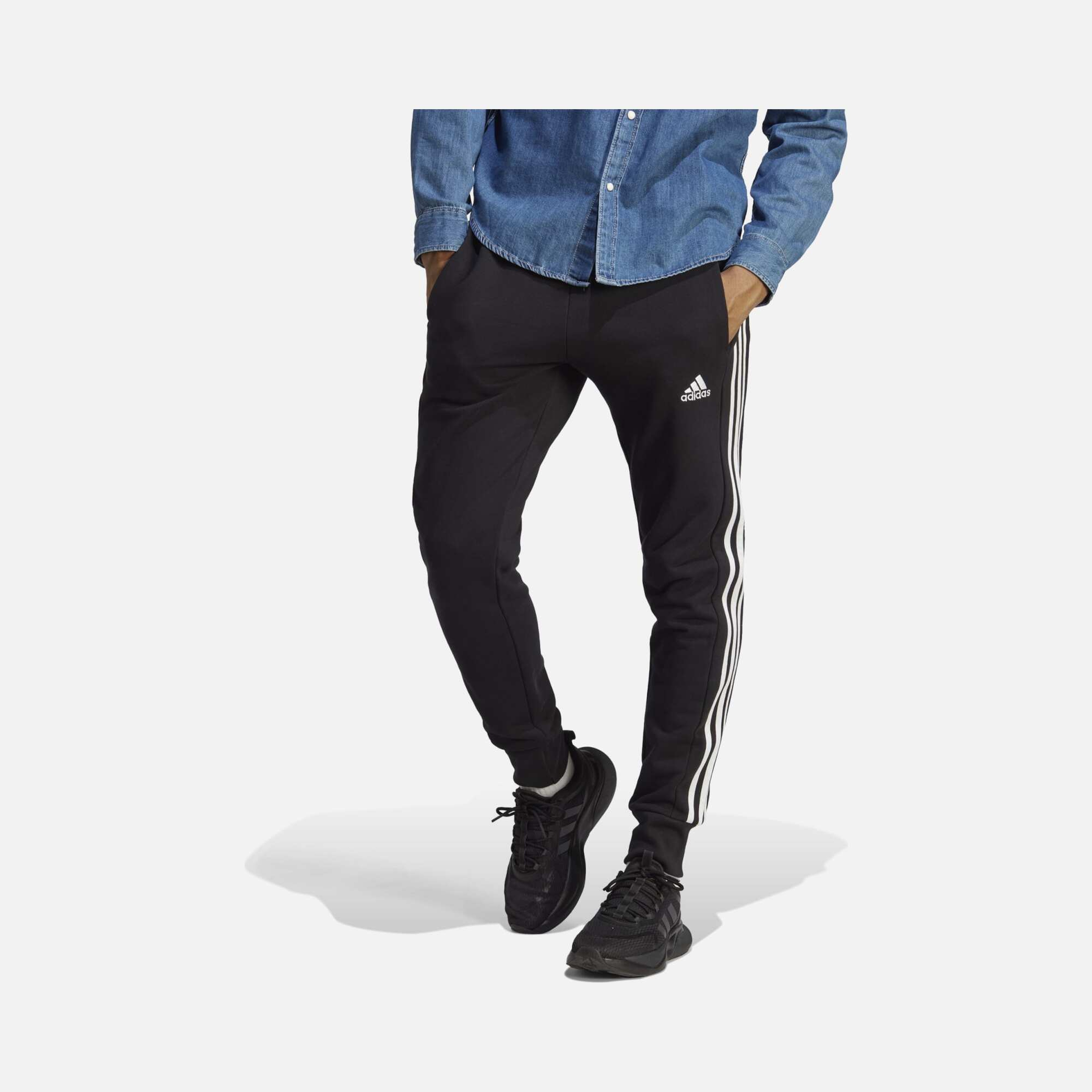 adidas Essentials French Terry Tapered Cuff 3-Stripes SS23 Erkek Eşofman Altı