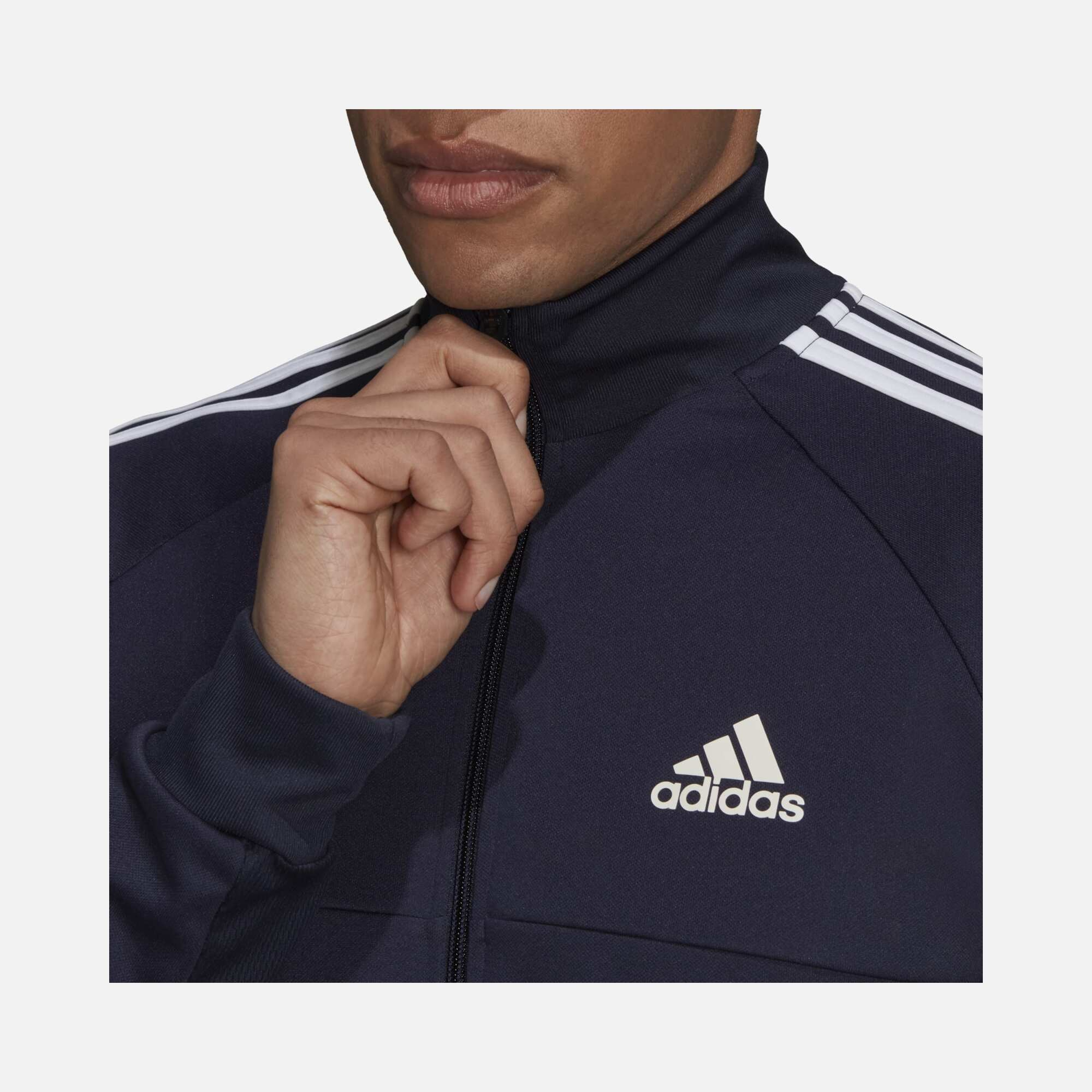 adidas AEROREADY Sereno Cut 3-Stripes Slim Track Full-Zip Erkek Ceket