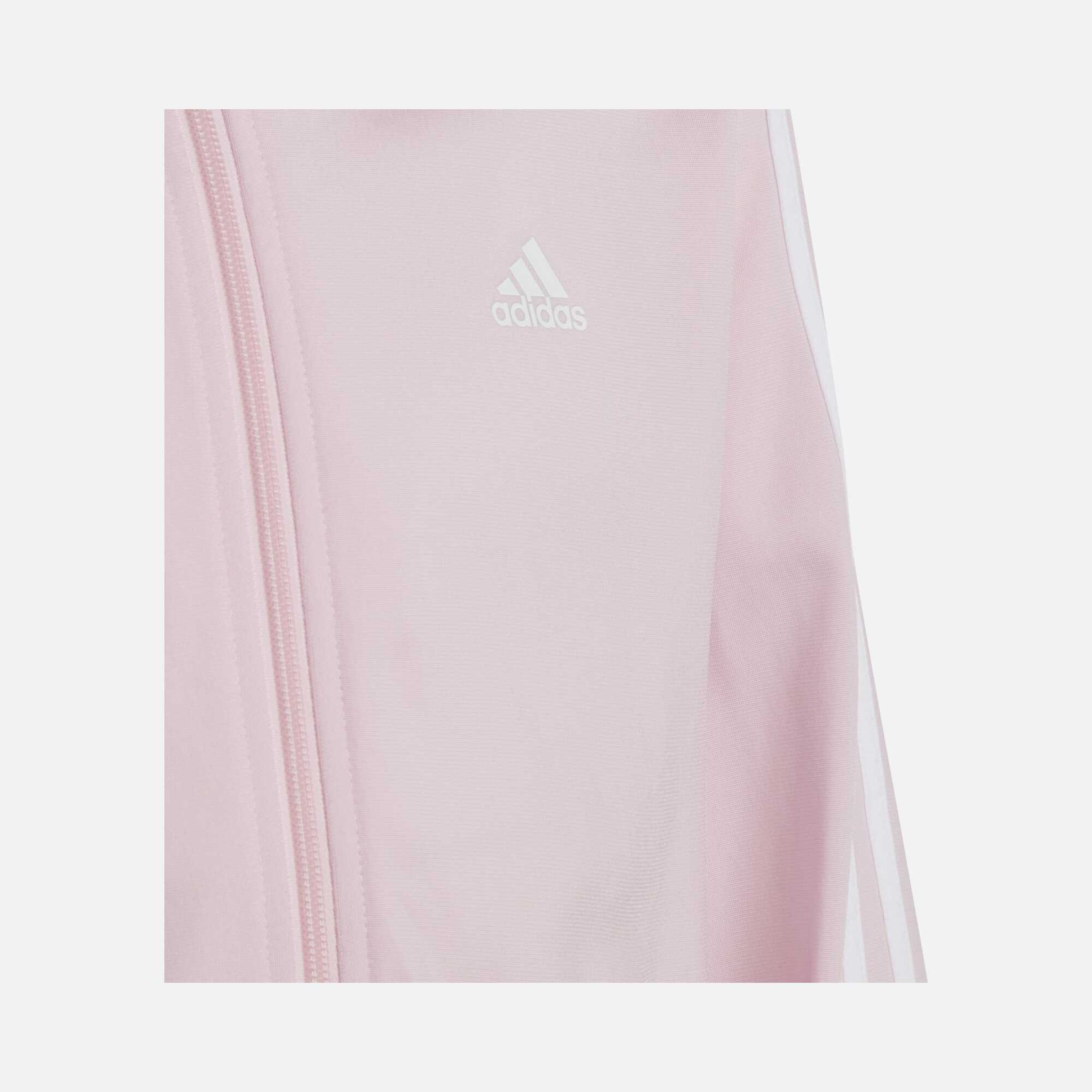 adidas Essentials 3-Stripes Full-Zip (Girls') Çocuk Eşofman Takımı