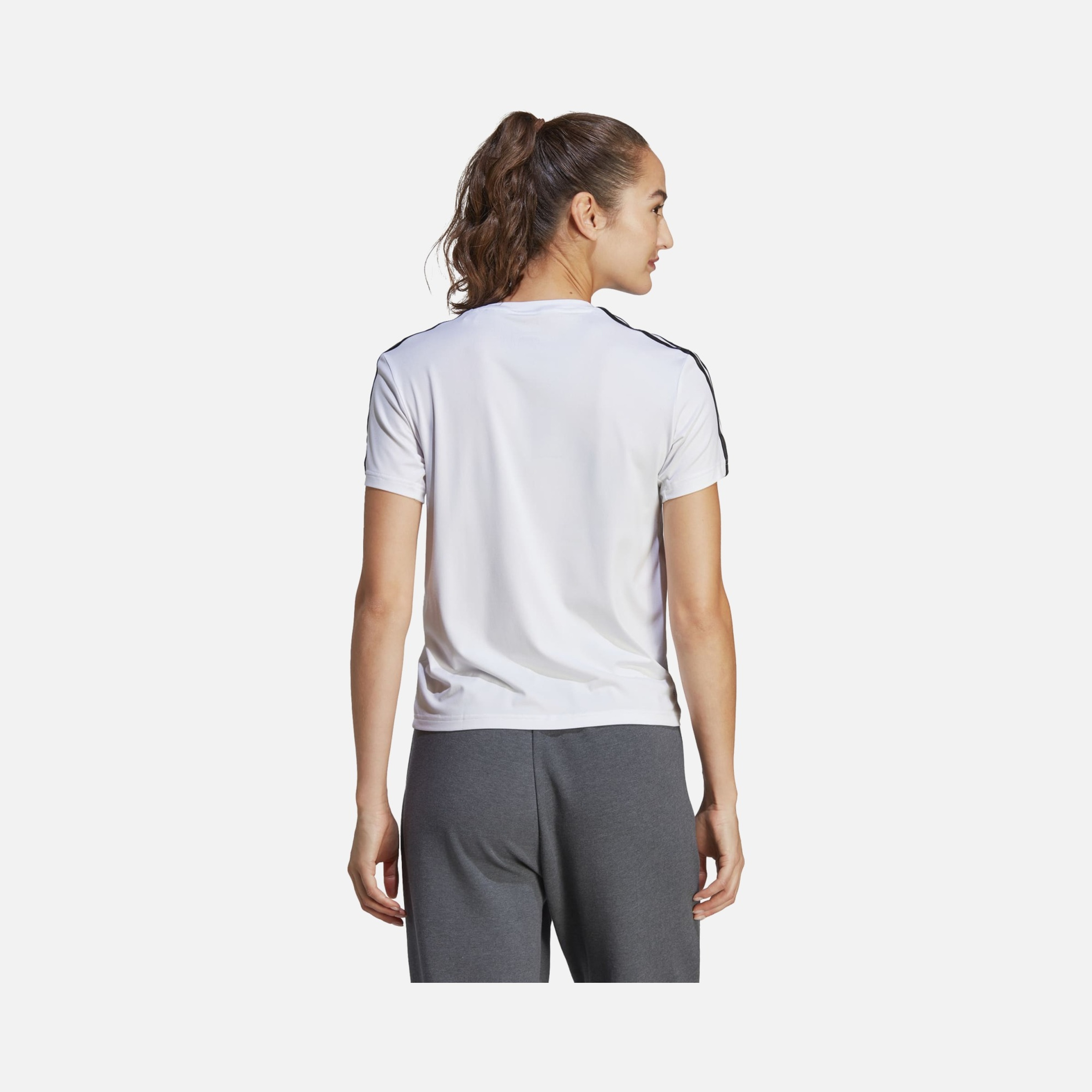 adidas AEROREADY Train Essentials 3-Stripes Gym&Training Short-Sleeve Kadın Tişört