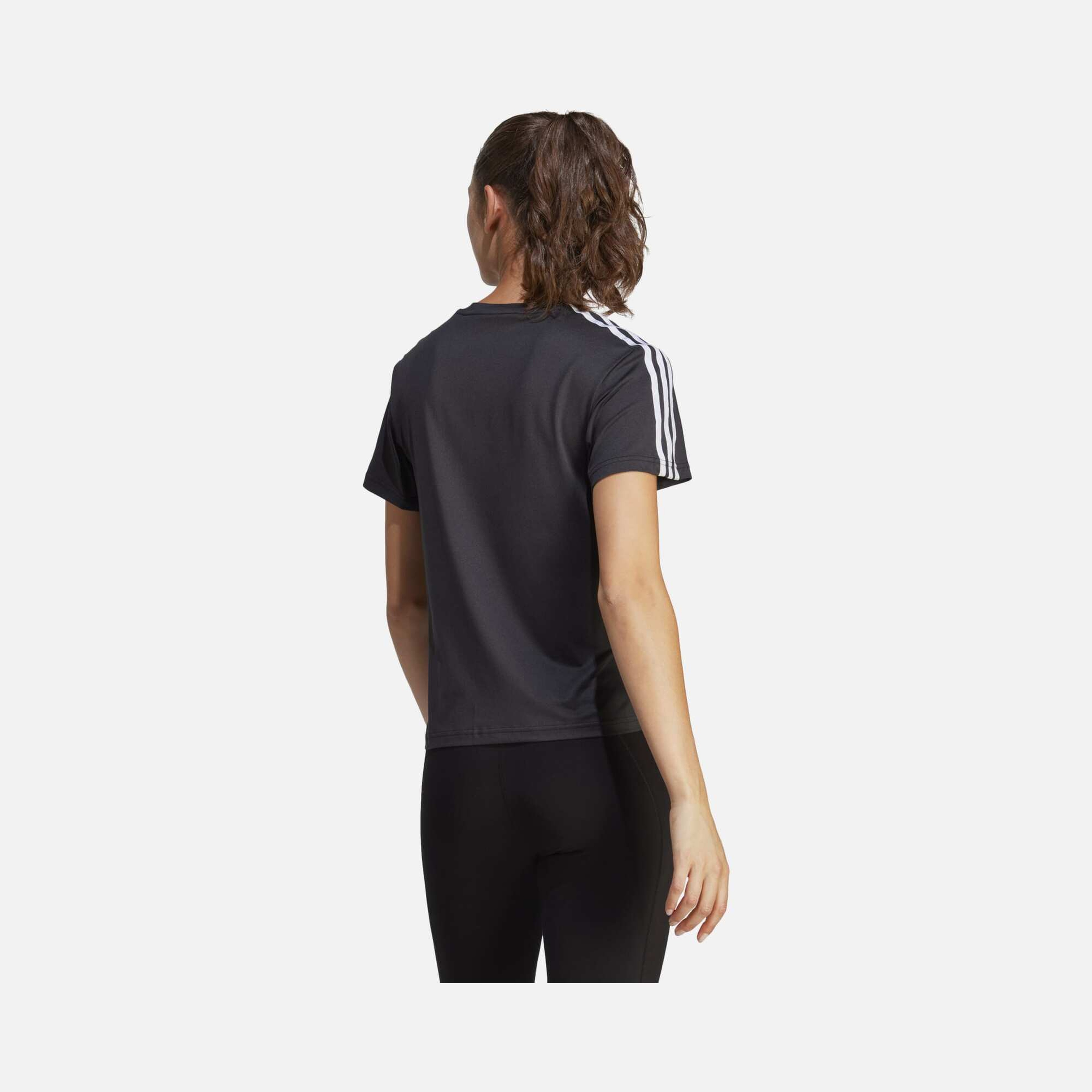 adidas AEROREADY Train Essentials 3-Stripes Gym&Training Short-Sleeve Kadın Tişört