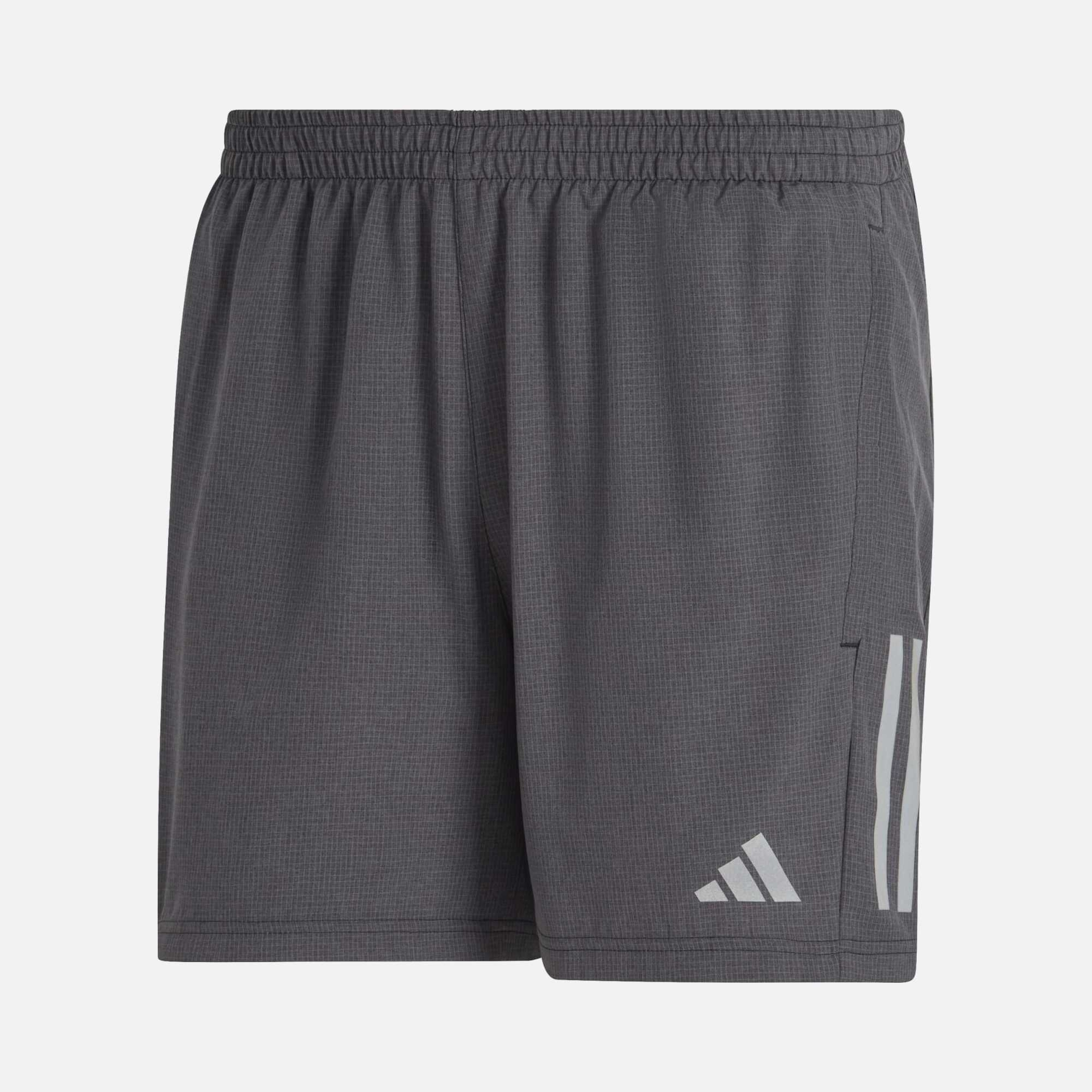 adidas AEROREADY Own the Run Heather Running Erkek Şort