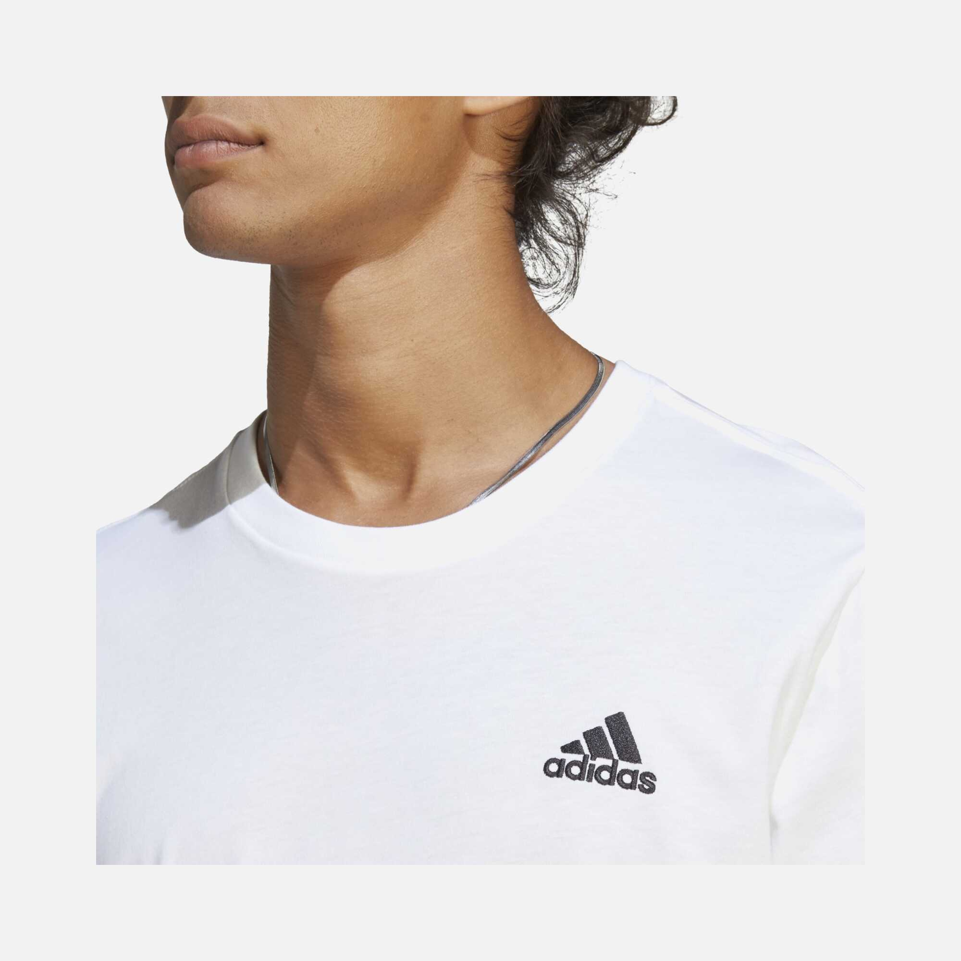 adidas Essentials Single Jersey Embroidered Small Logo Short-Sleeve Erkek Tişört