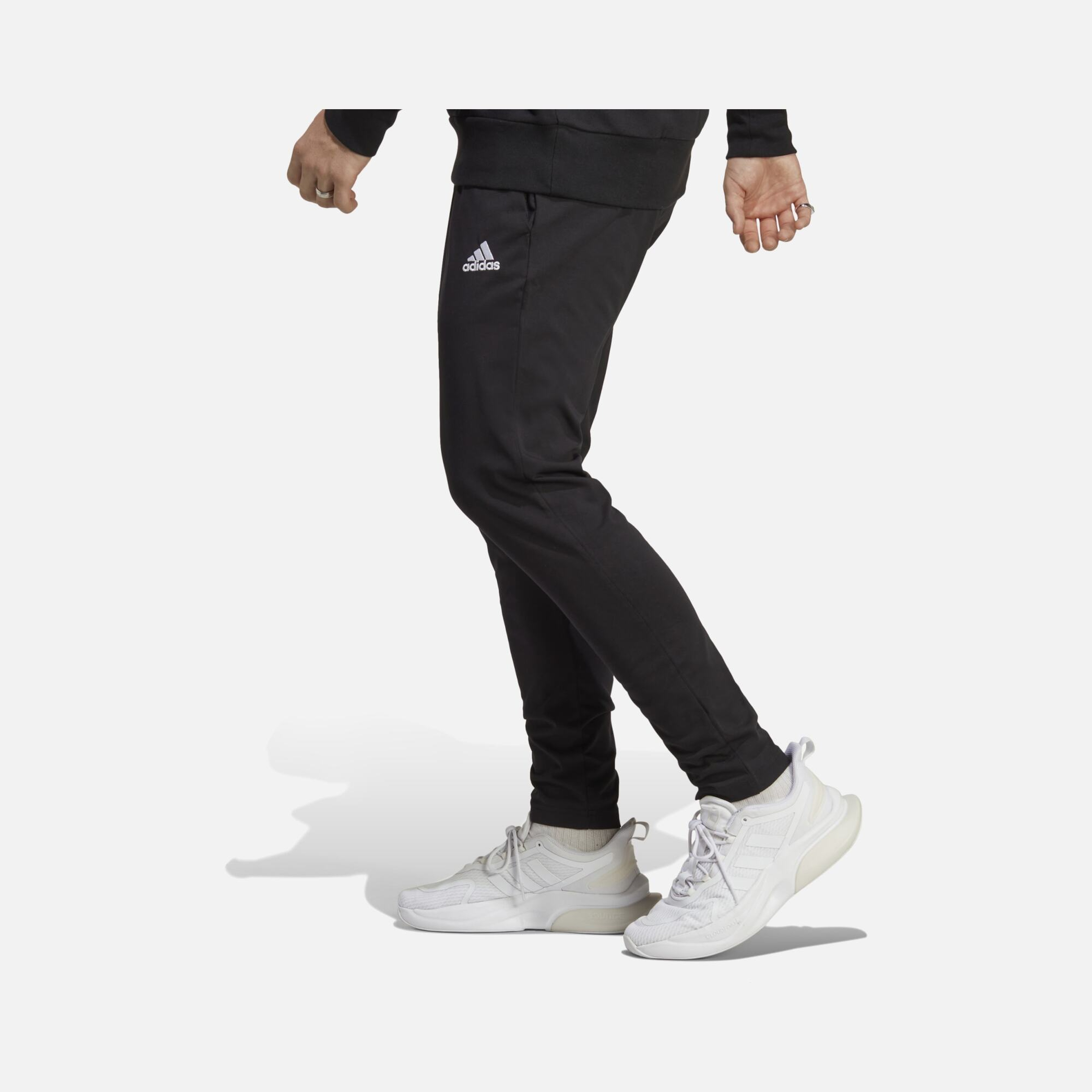 adidas Essentials Single Jersey Tapered Open Erkek Eşofman Altı