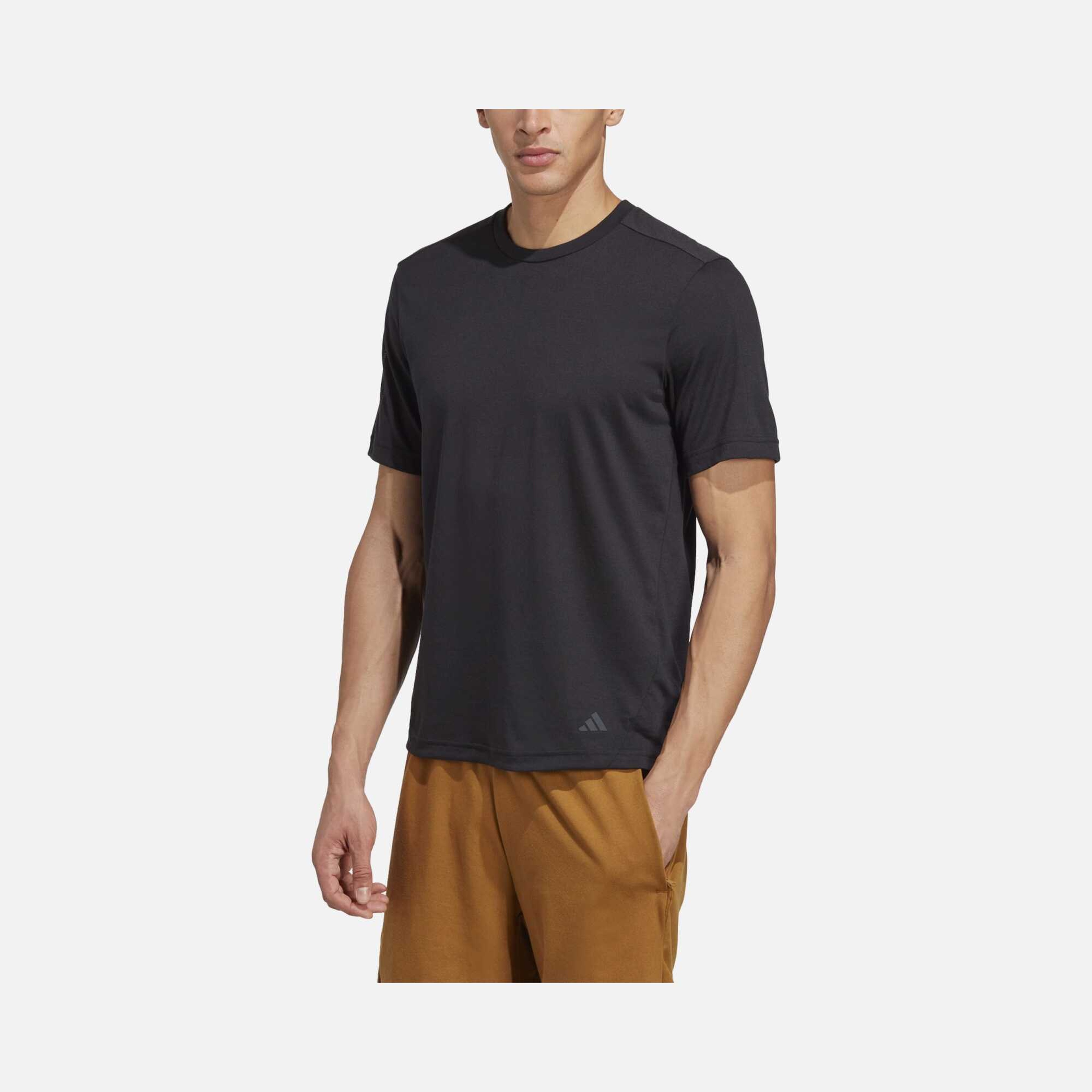 adidas Yoga Base Gym & Training Short-Sleeve Erkek Tişört