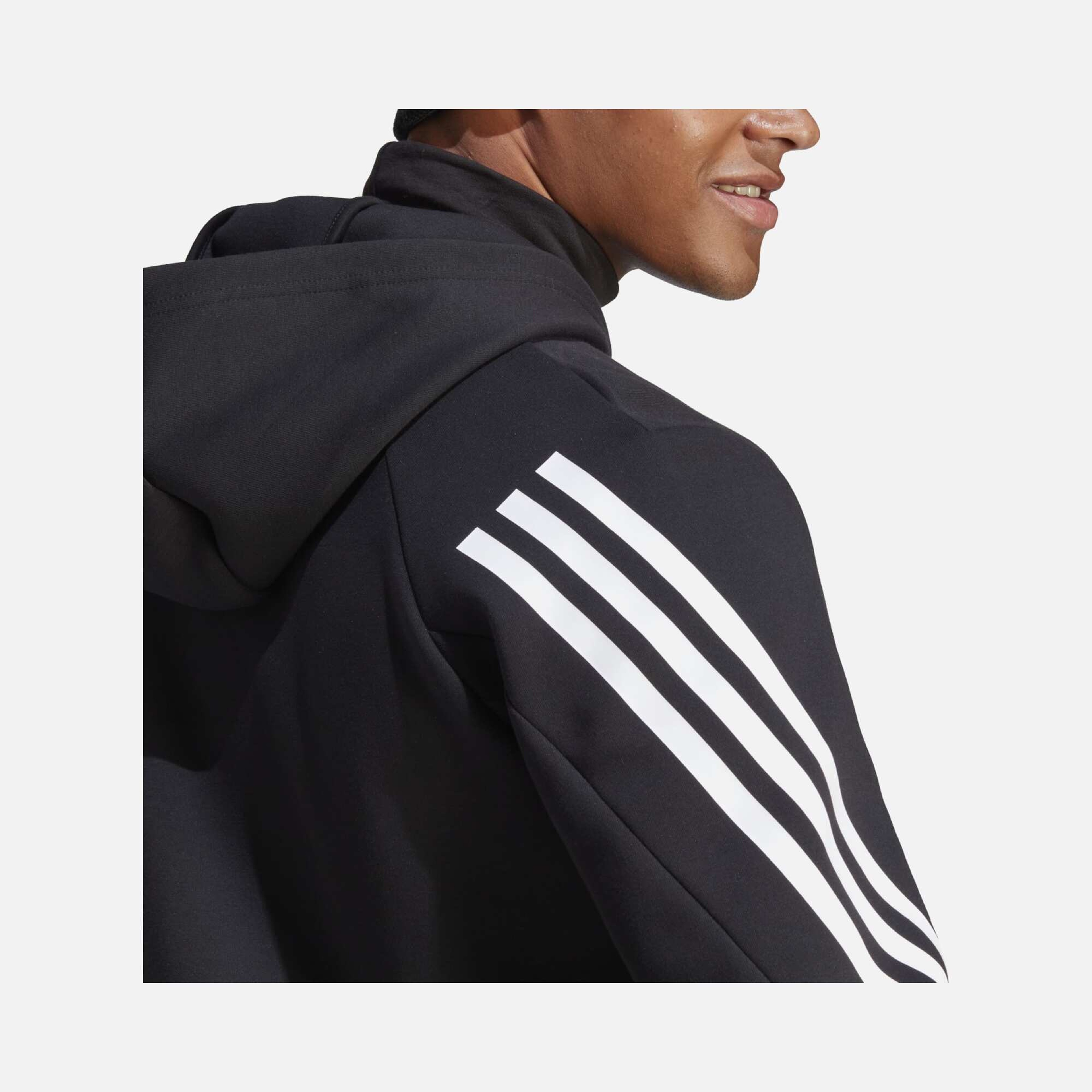 adidas Sportswear Future Icons FW23 3-Stripes Full-Zip Hoodie Erkek Sweatshirt