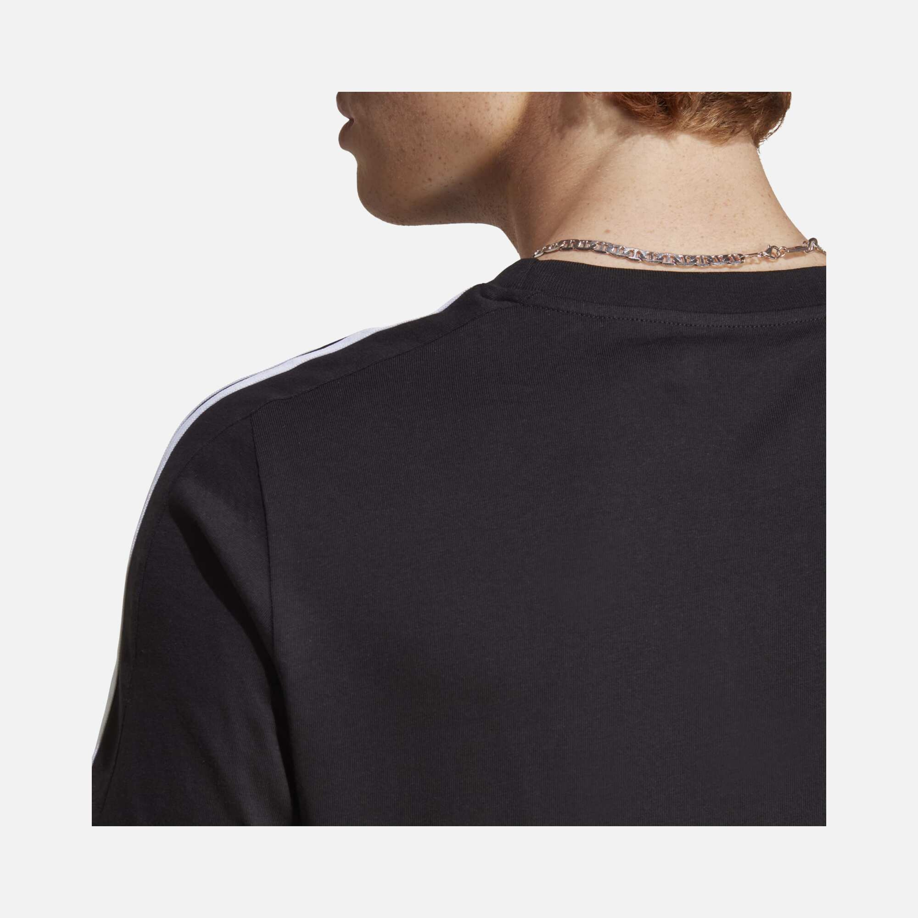 adidas Essentials Single Jersey 3-Stripes Short-Sleeve Erkek Tişört