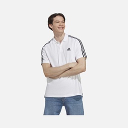 adidas Essentials Piqué Embroidered Small Logo 3-Stripes Polo Short-Sleeve Erkek Tişört