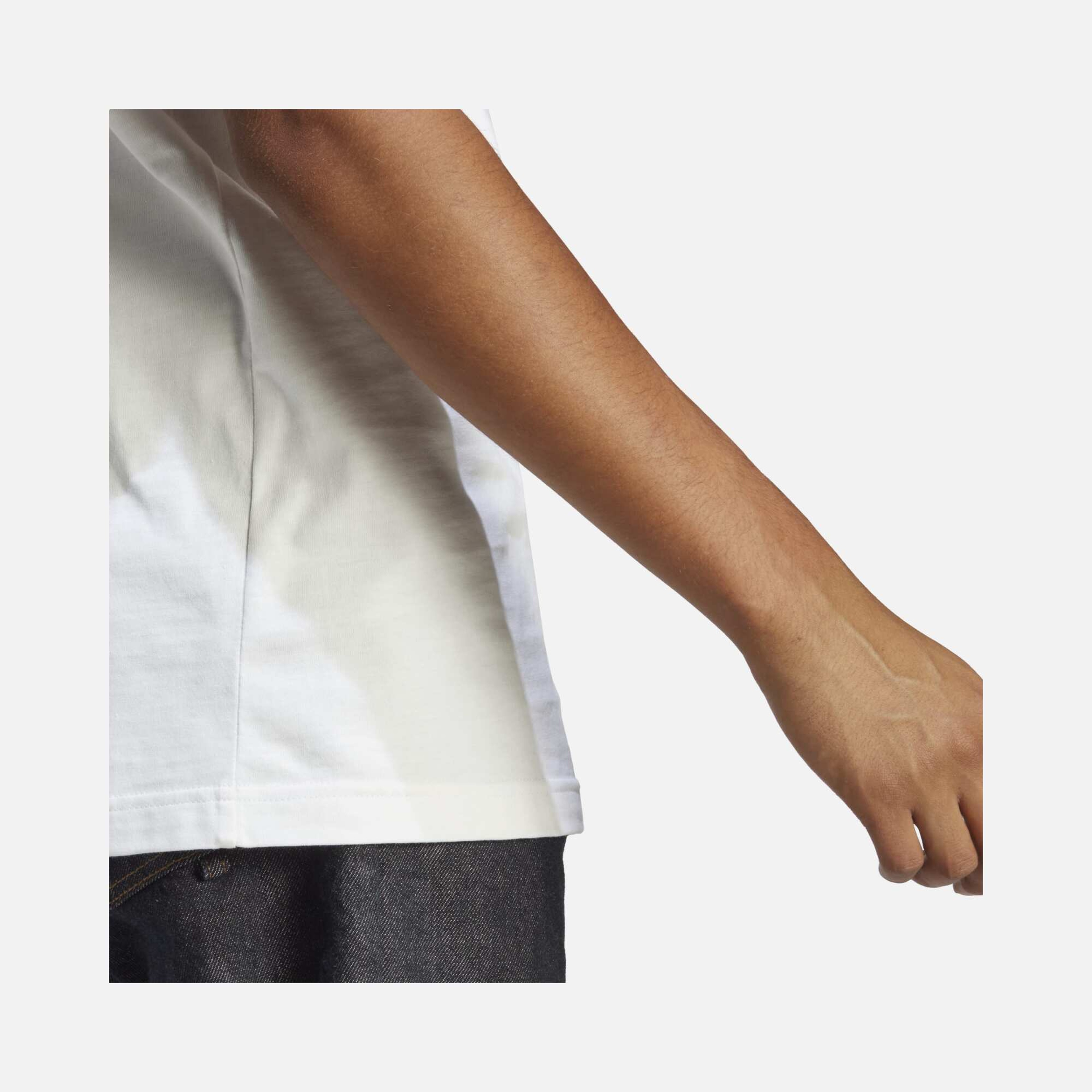 adidas Essentials Single Jersey 3-Stripes Short-Sleeve Erkek Tişört