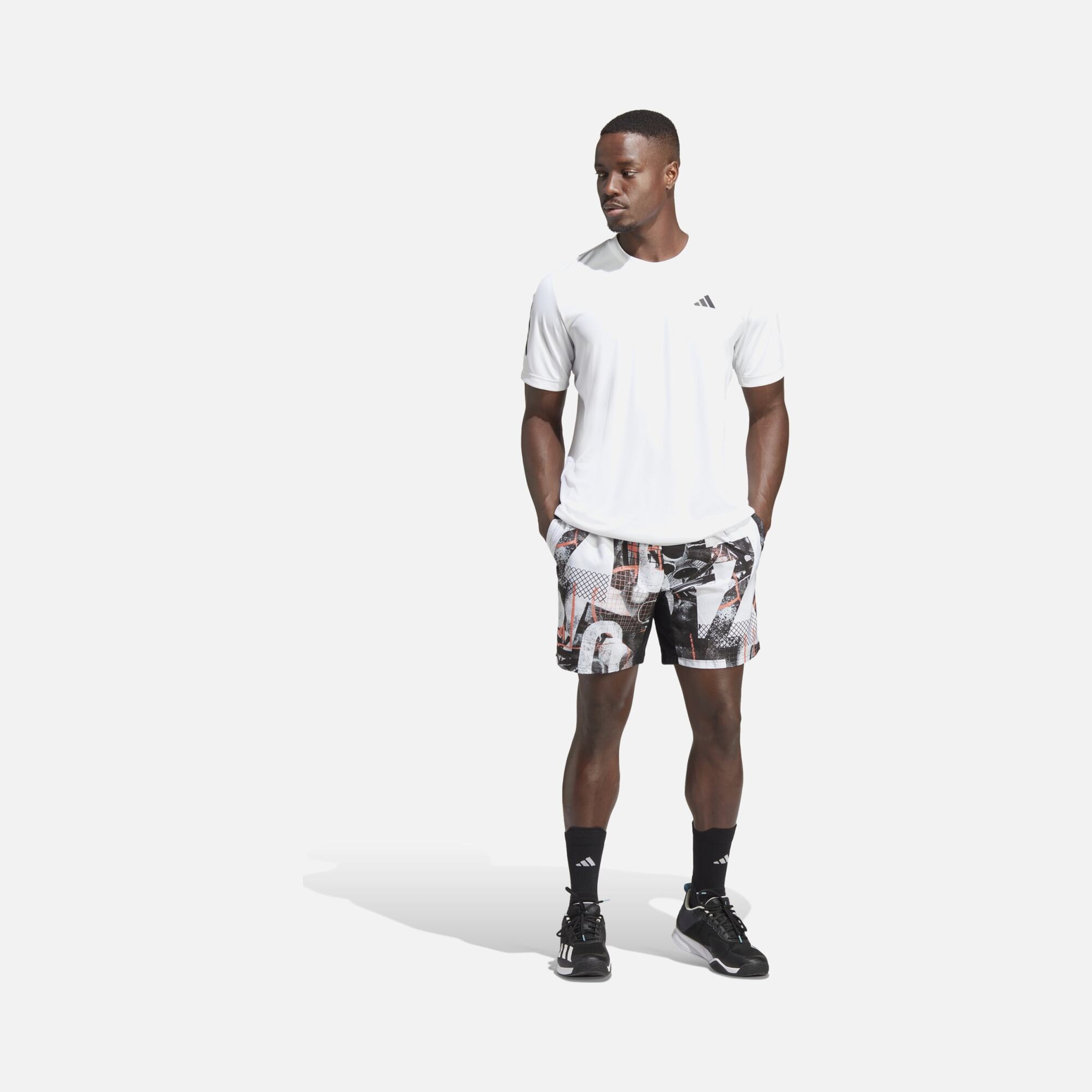 adidas Club 3-Stripes Tennis Short-Sleeve Erkek Tişört