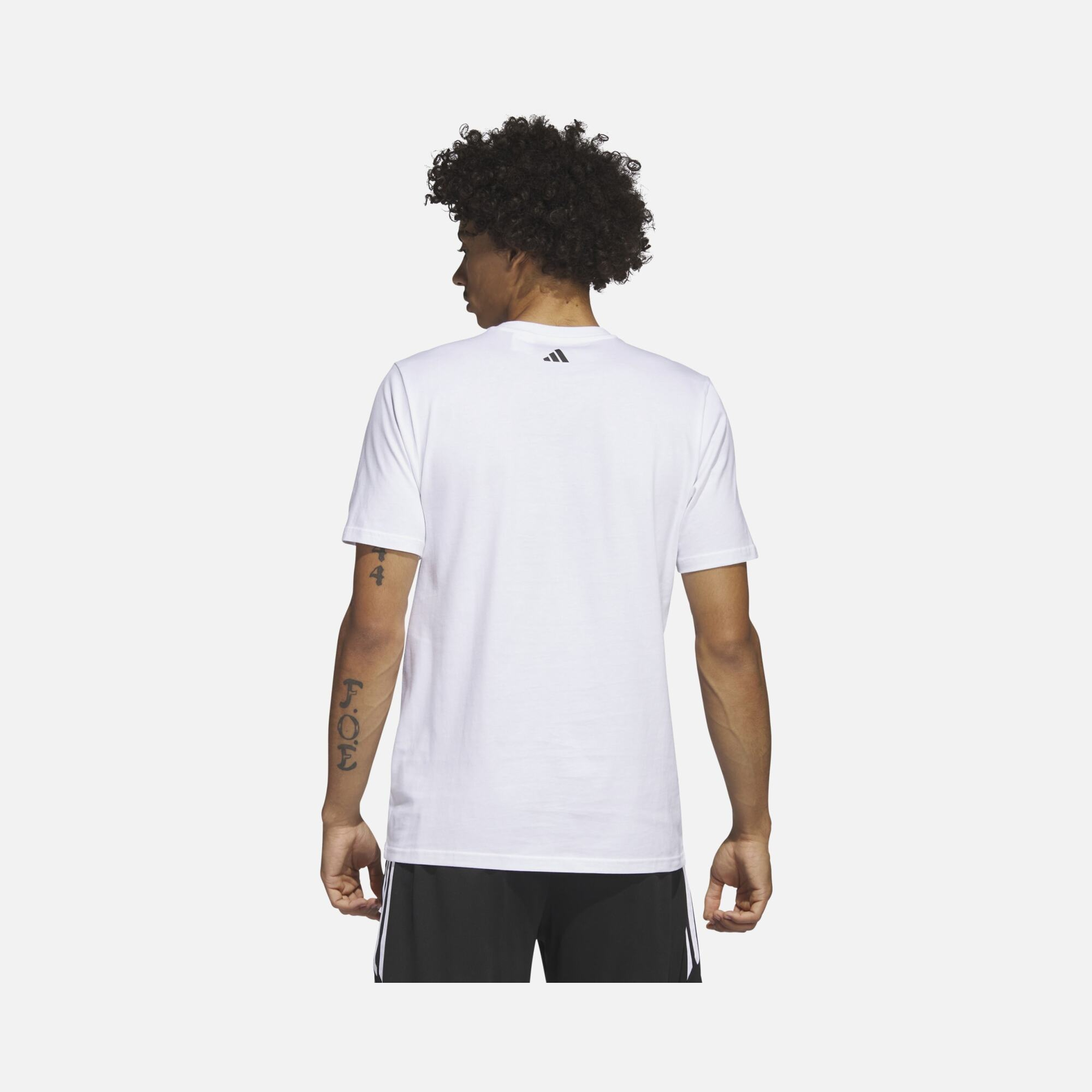adidas Lil'Stripe Basketball Graphic Short-Sleeve Erkek Tişört