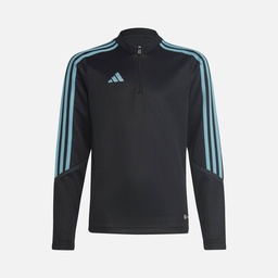 adidas AEROREADY Tiro 23 3-Stripes 1/2 Zip Training Long-Sleeve Çocuk Tişört
