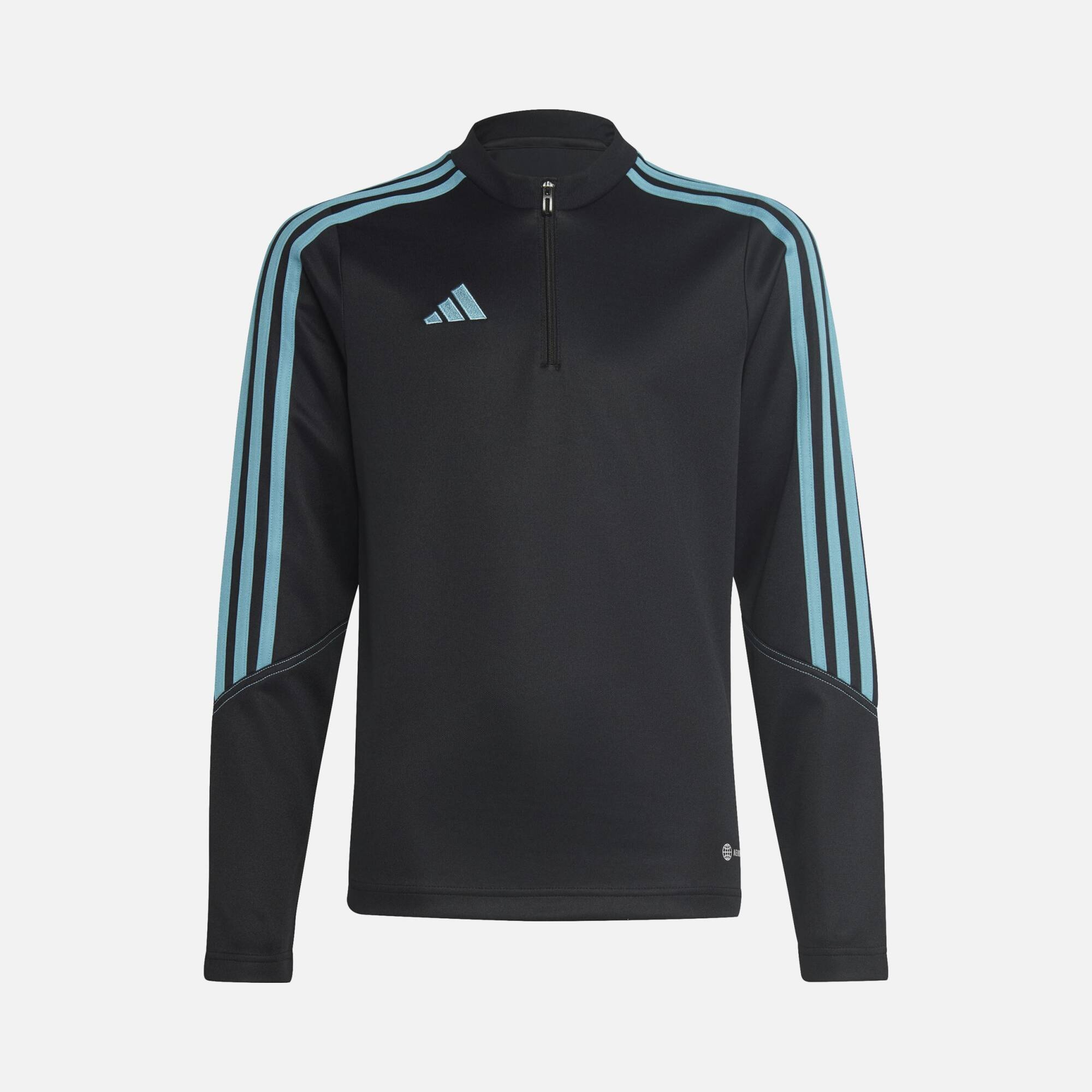 adidas AEROREADY Tiro 23 3-Stripes 1/2 Zip Training Long-Sleeve Çocuk Tişört