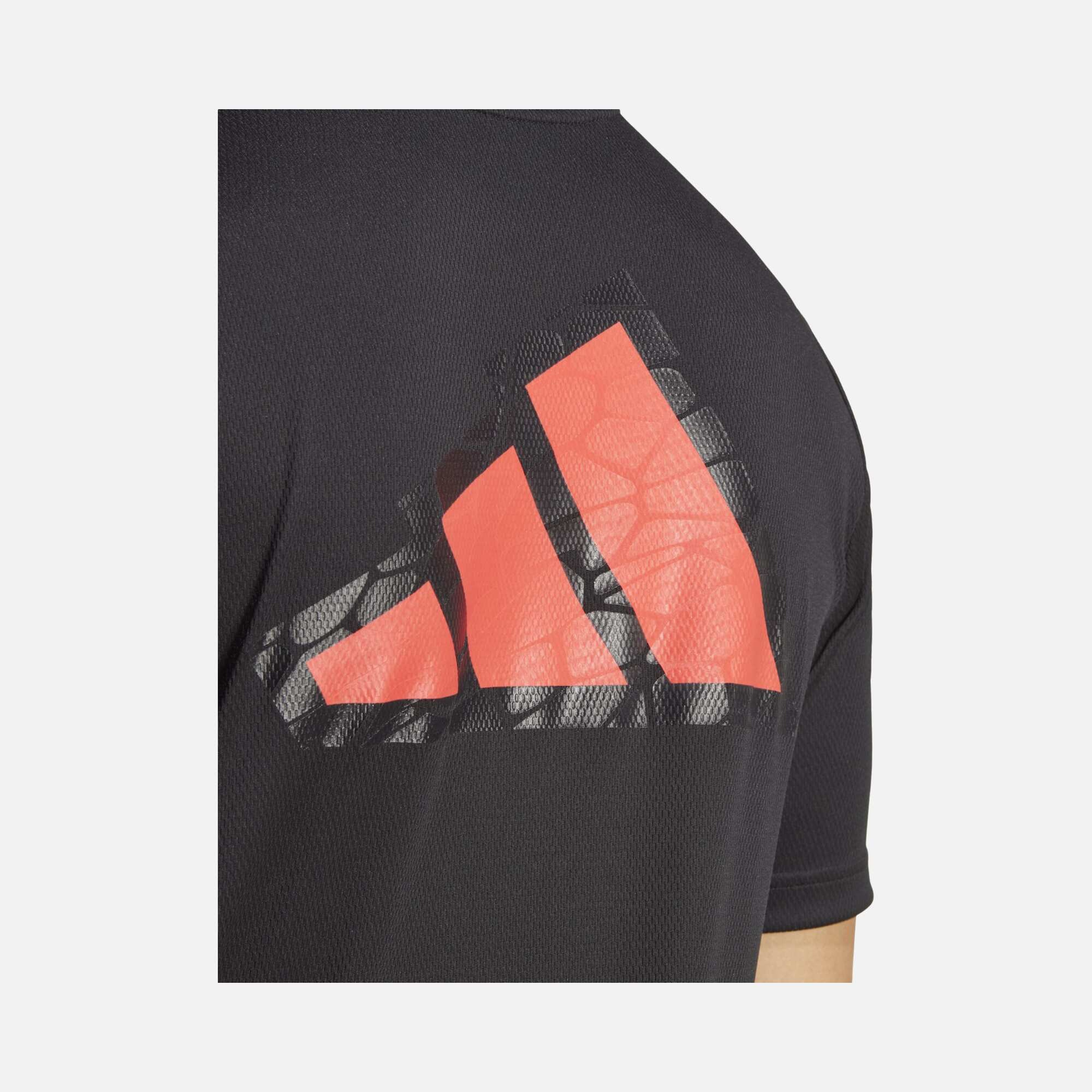 adidas AEROREADY Workout Base Logo Training Short-Sleeve Erkek Tişört