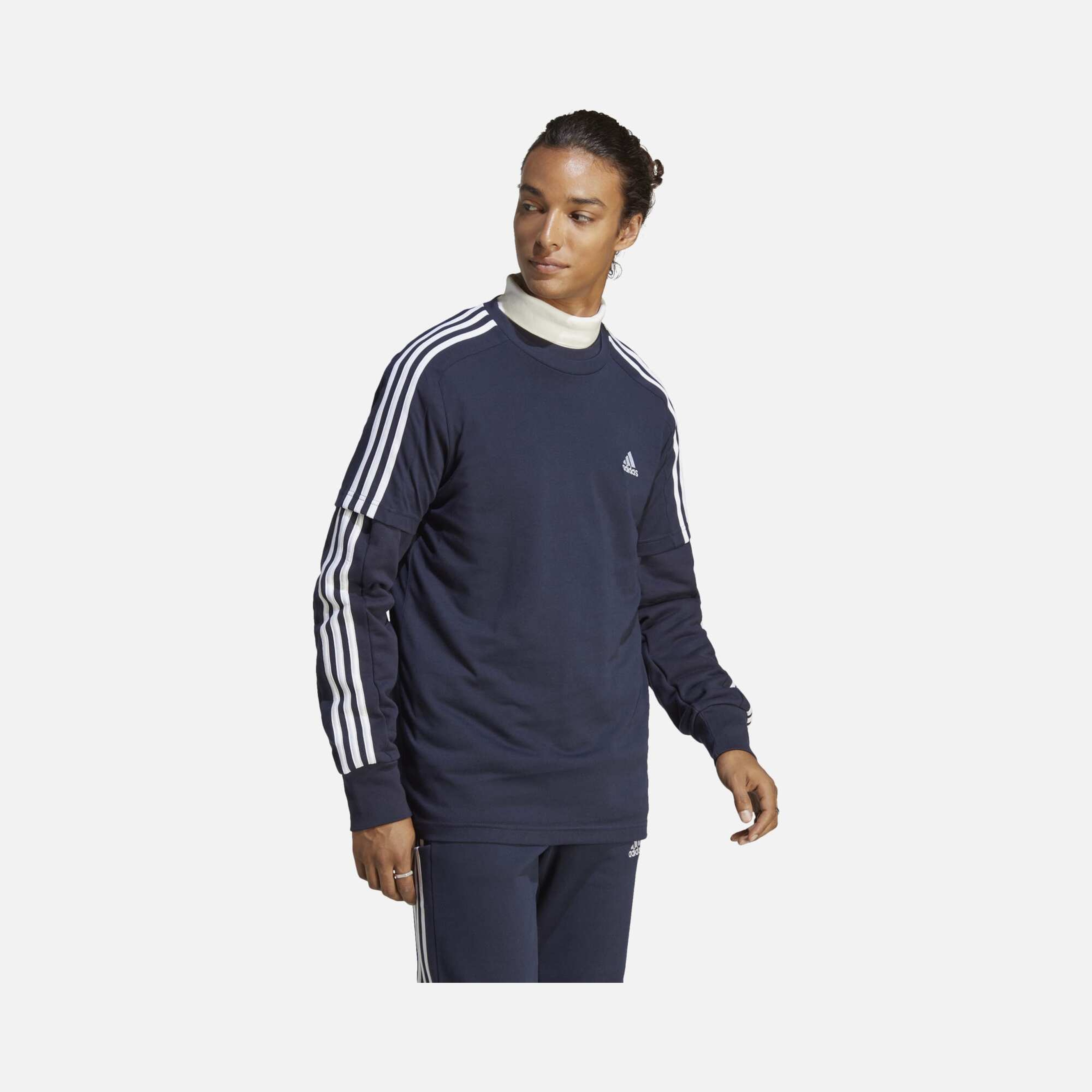 adidas Essentials Single Jersey 3-Stripes Short-Sleeve Erkek Tişört