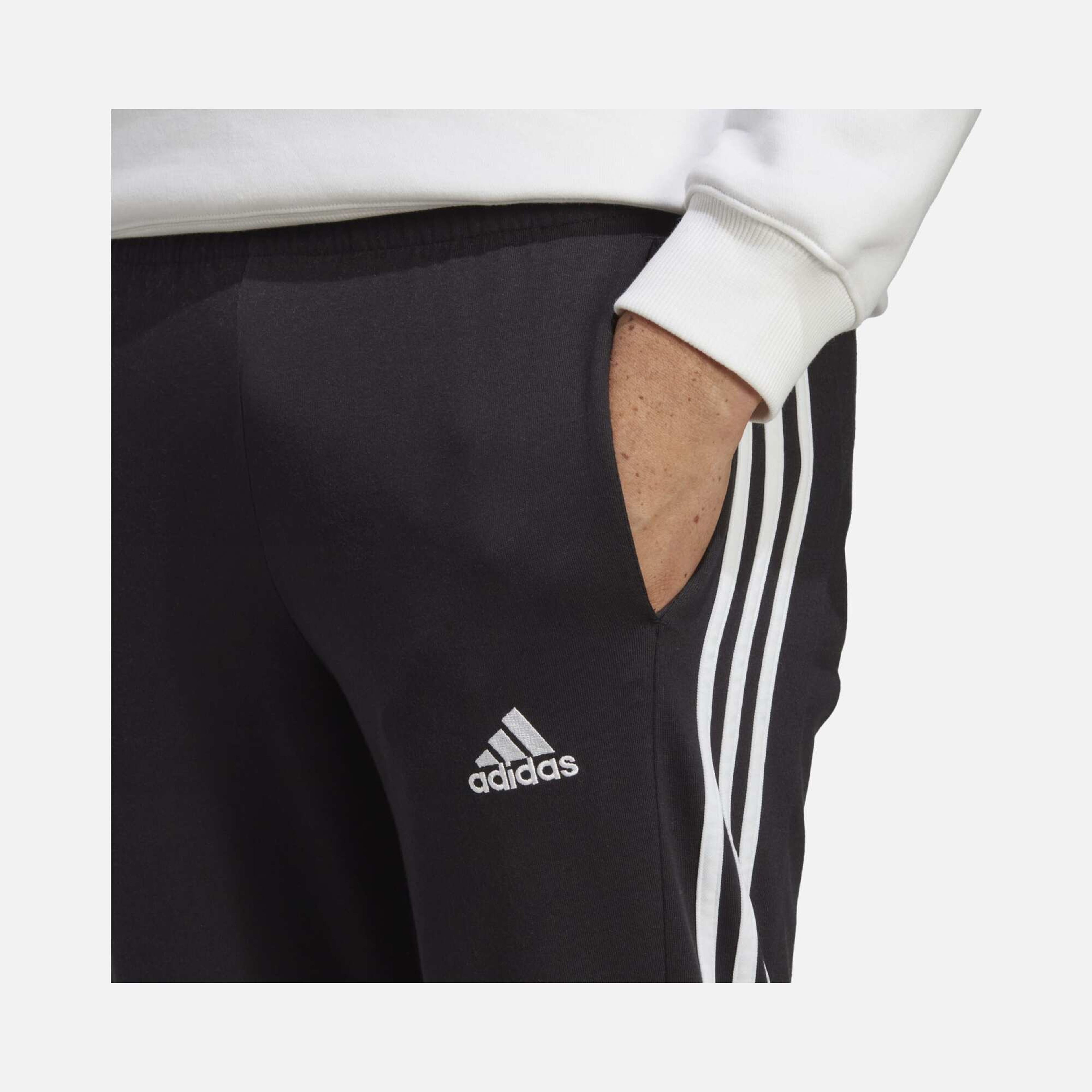 adidas Essentials Single Jersey Tapered Open Hem Running Erkek Eşofman Altı