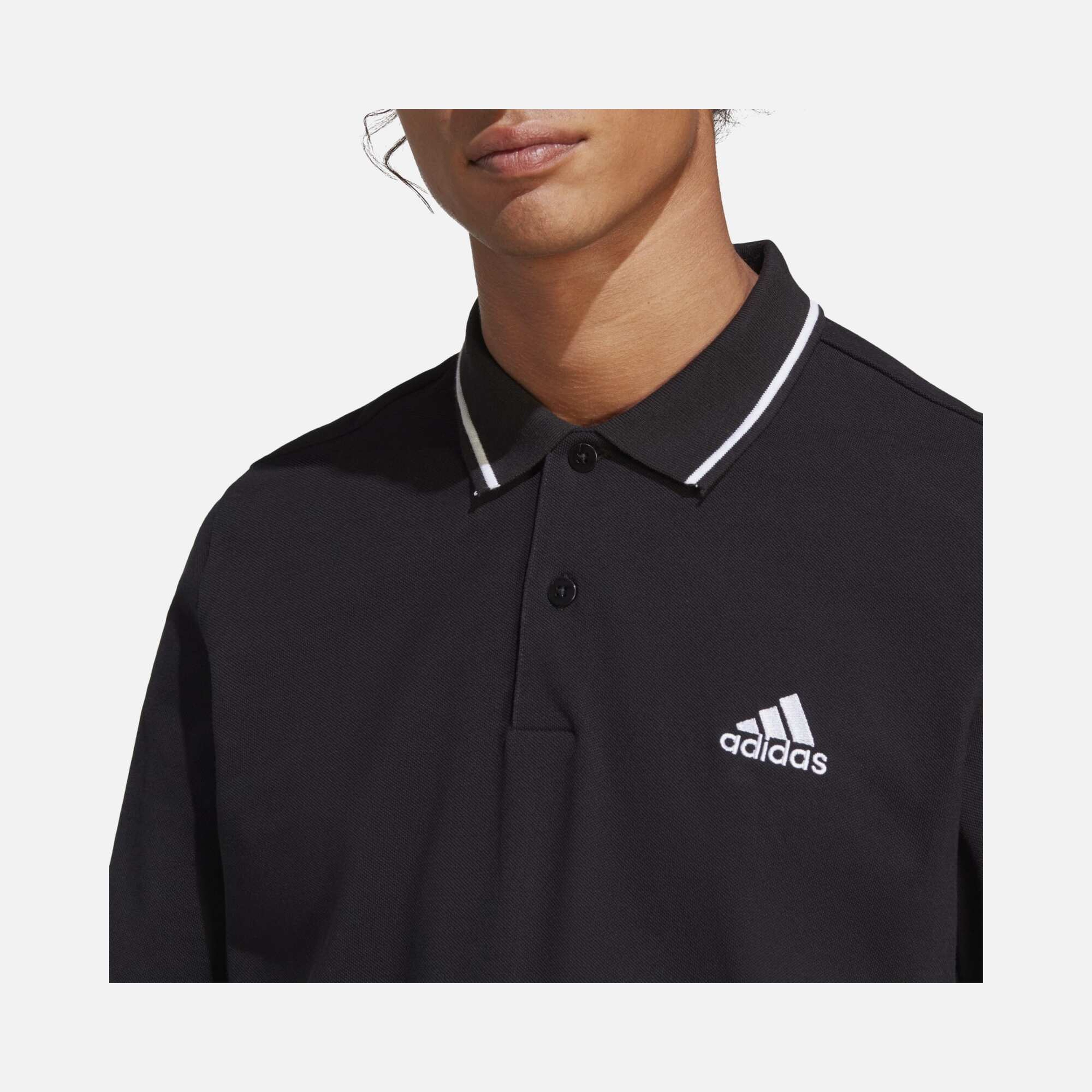 adidas Essentials Piqué Small Logo Polo Short-Sleeve Erkek Tişört