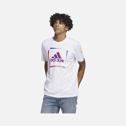 adidas Two-Tone Stencil Graphic Short-Sleeve Erkek Tişört