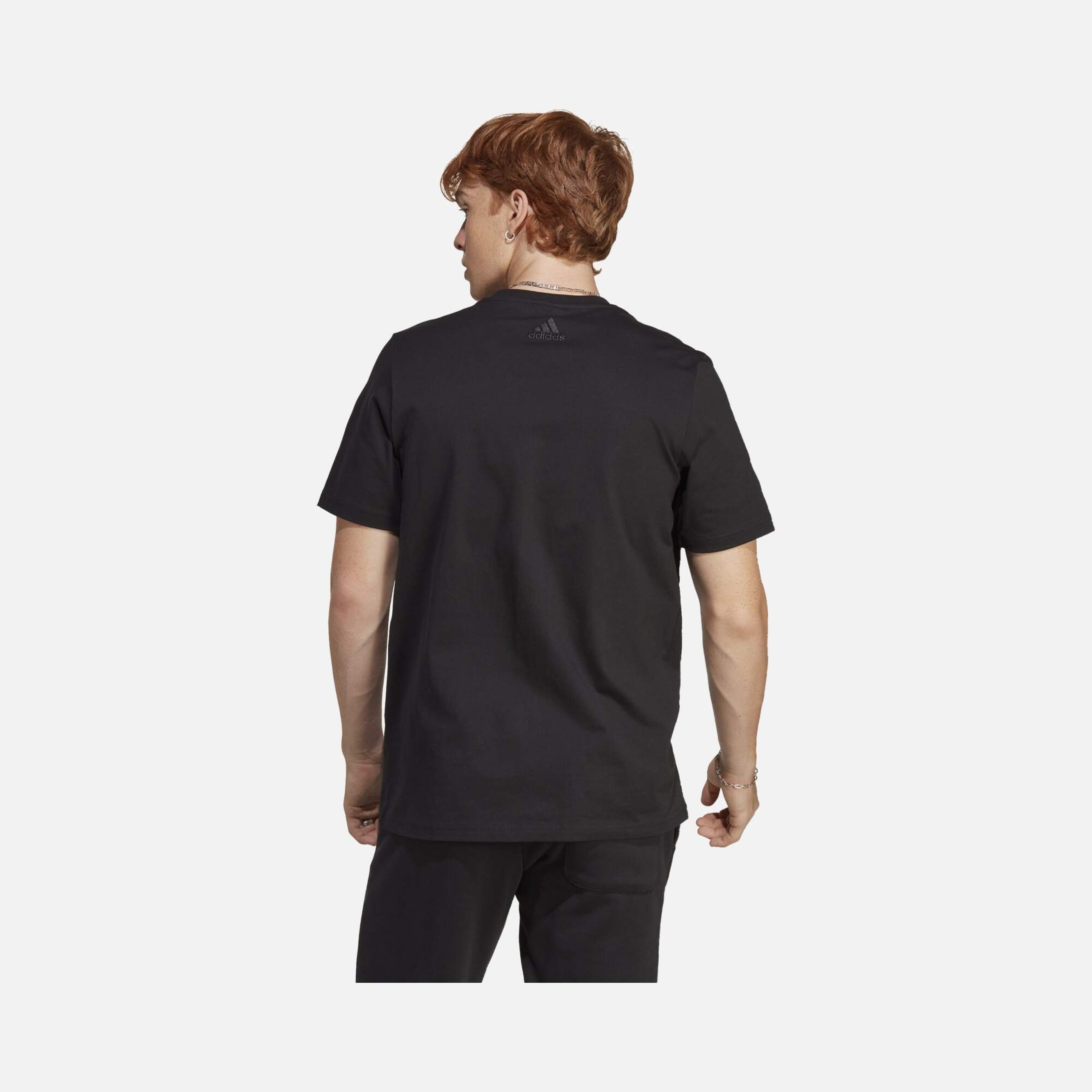 adidas Essentials Single Jersey Big Logo Short-Sleeve Erkek Tişört