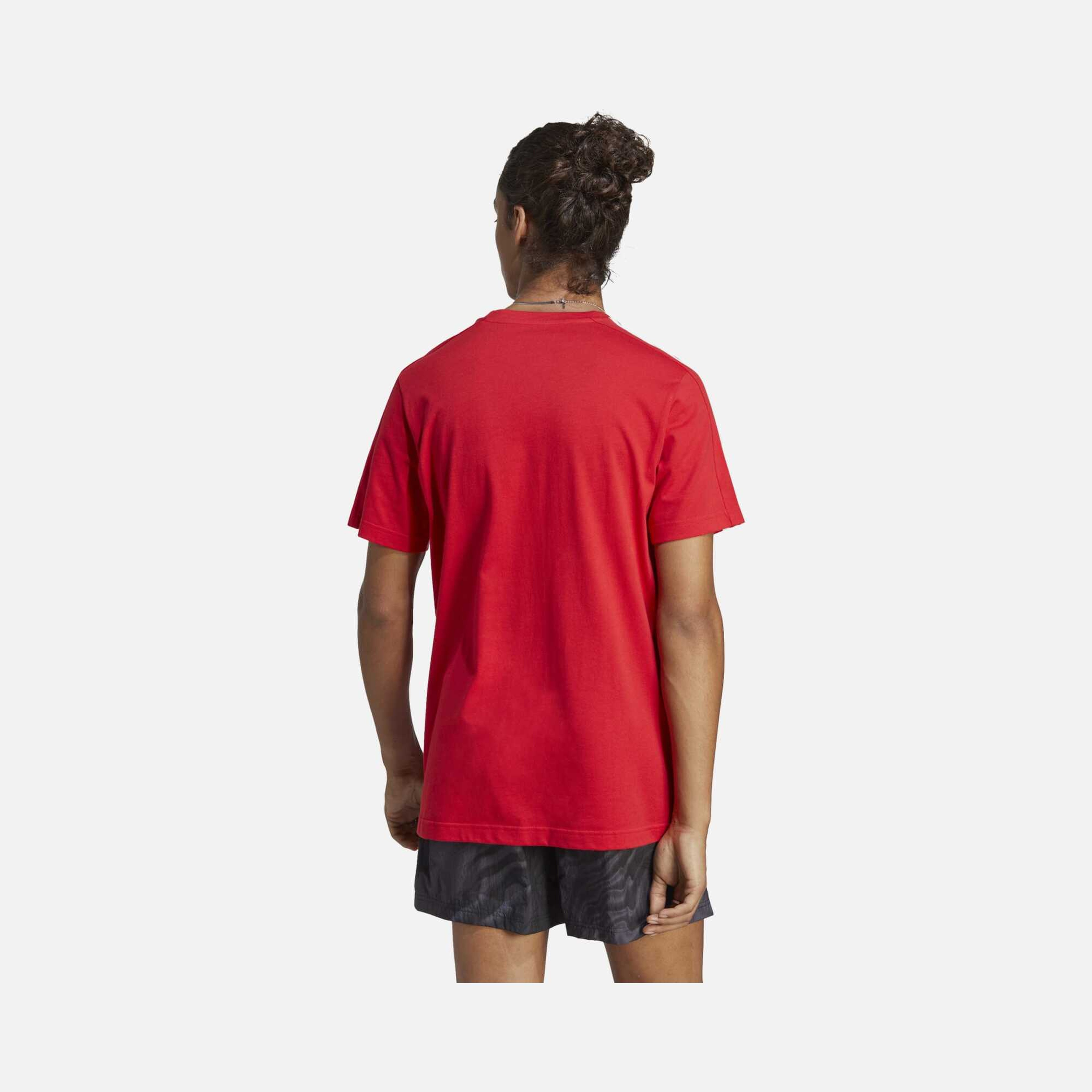 adidas Essentials Single Jersey 3-Stripes Short-Sleeve Erkek Tişört