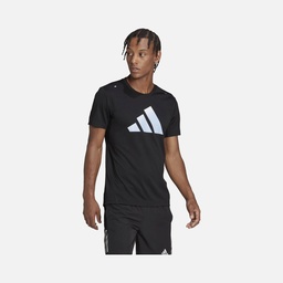 adidas Run Icons 3 Bar Logo Short-Sleeve Erkek Tişört