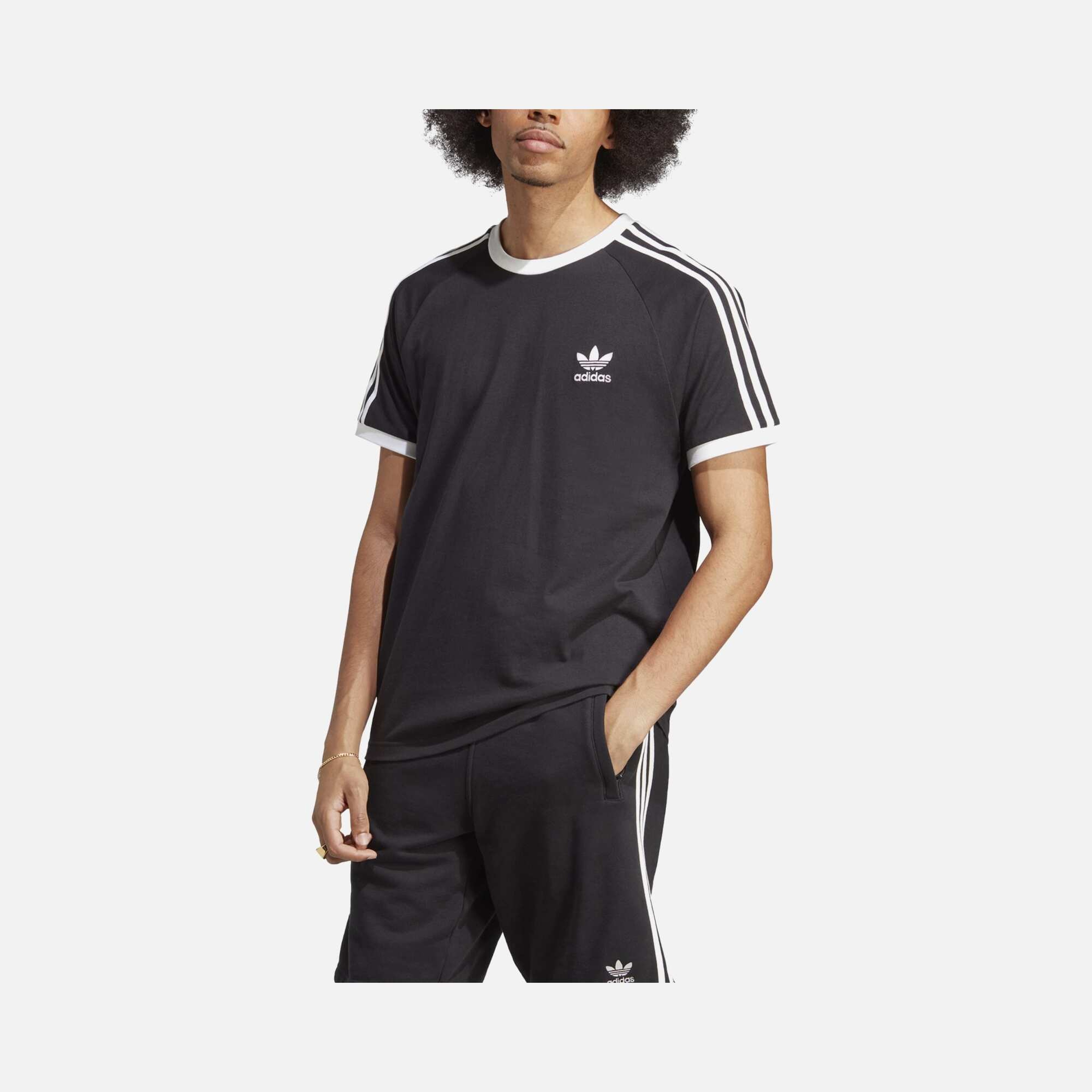adidas Originals Adicolor Classics 3-Stripes Slim Cut Short-Sleeve Erkek Tişört