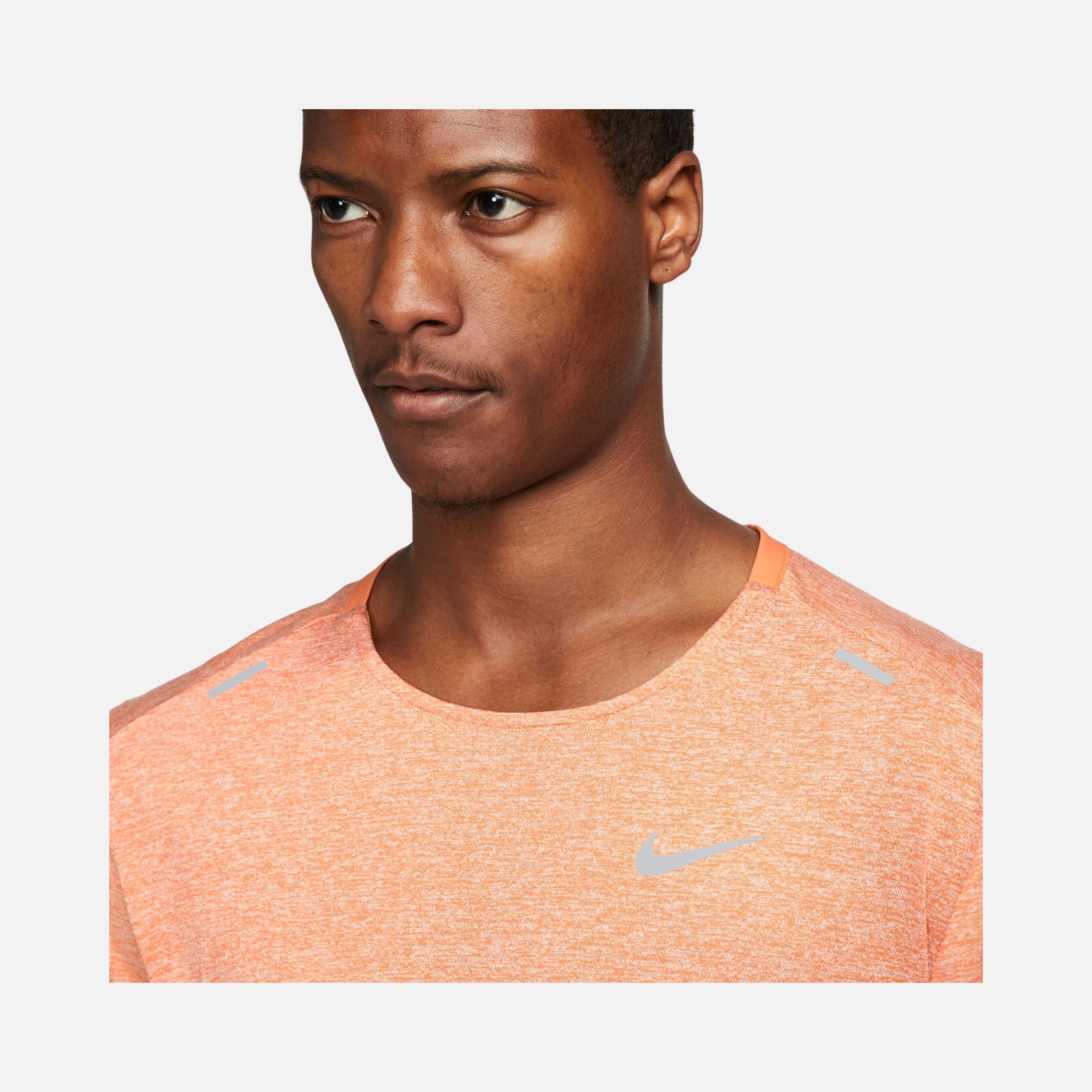 Nike Dri-Fit Rise 365 Short-Sleeve Running Top Erkek Tişört