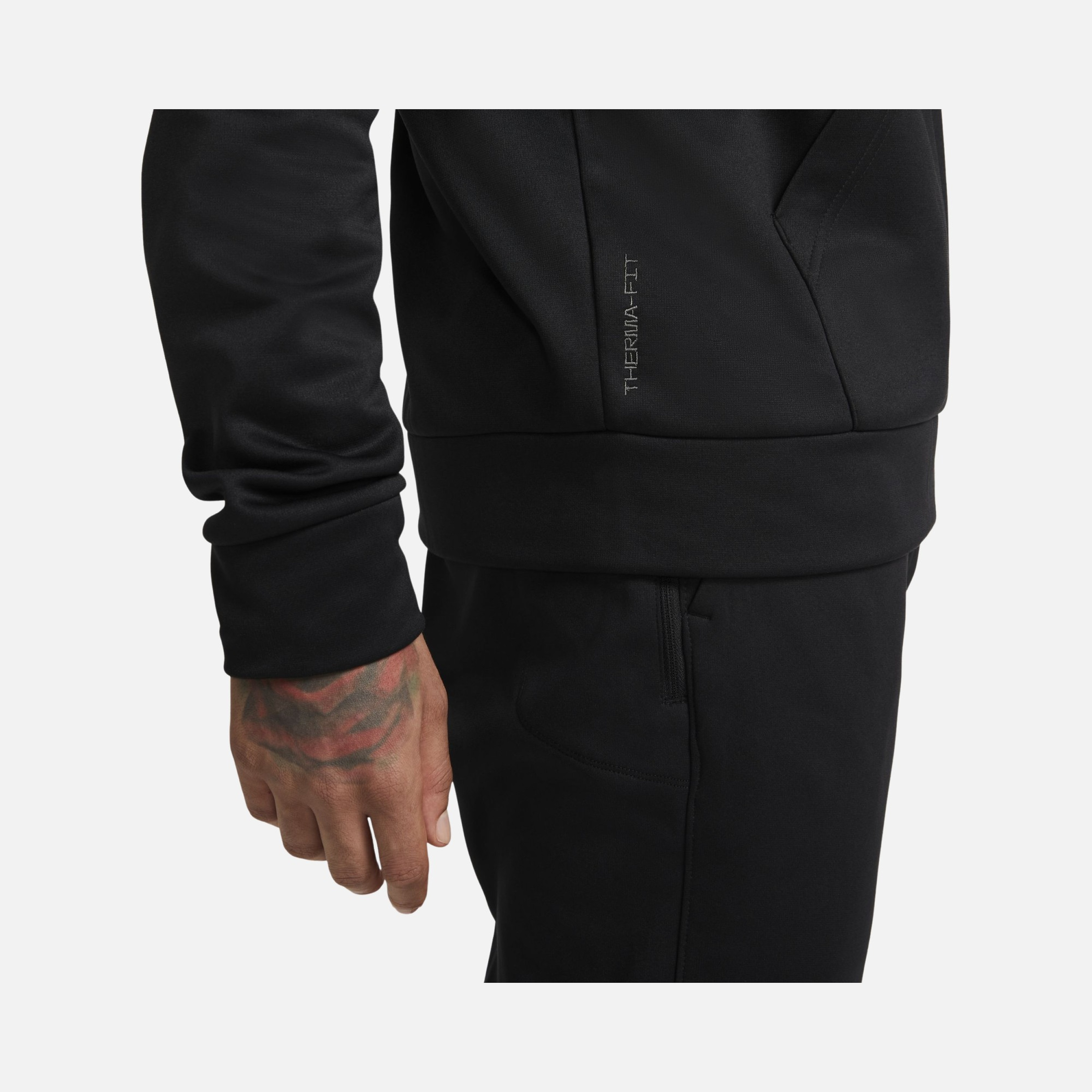 Nike Therma-Fit Pullover Swoosh Graphic Fitness Hoodie Erkek Sweatshirt