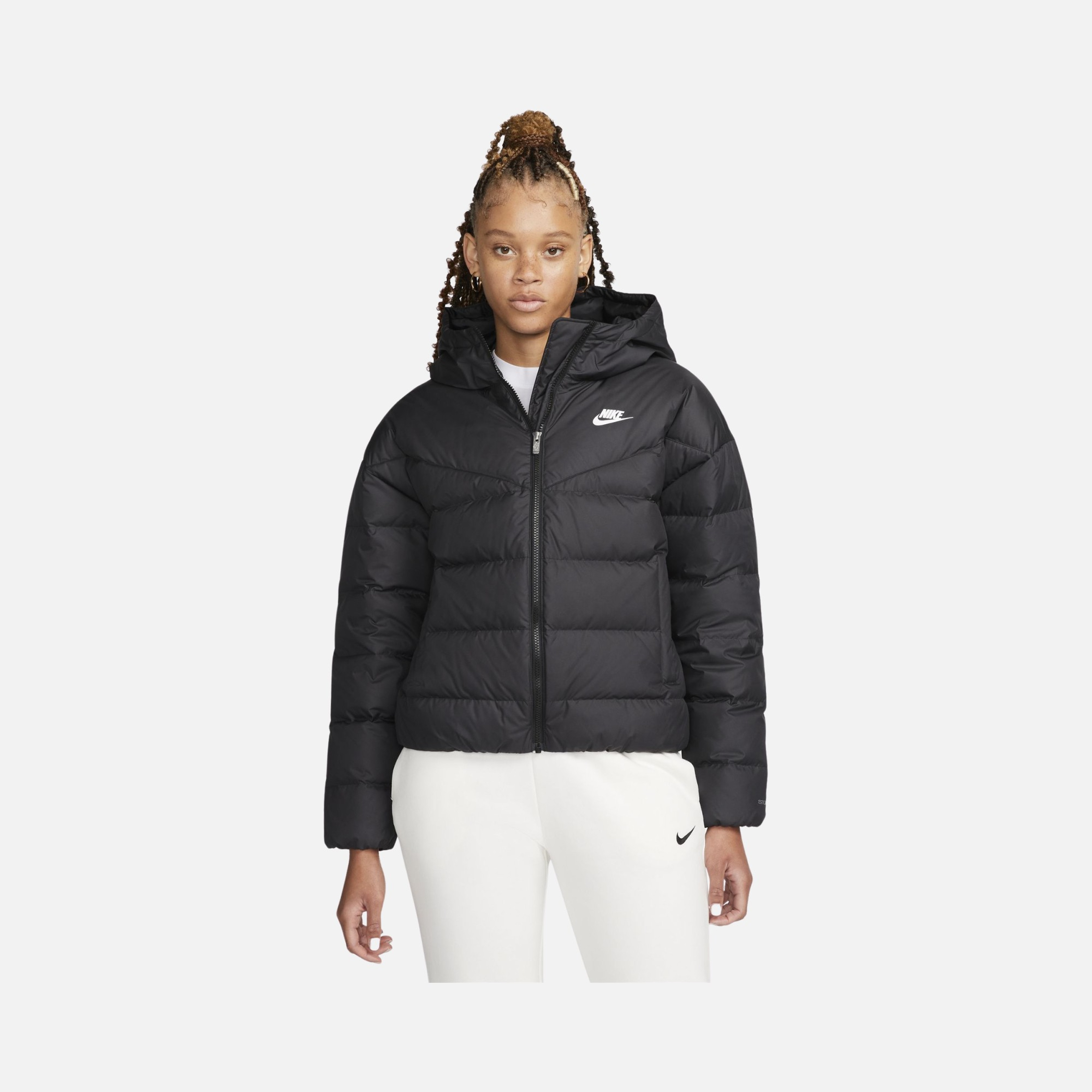 Nike Sportswear Storm-Fit Windrunner Down Fill Full-Zip Hoodie Kadın Mont