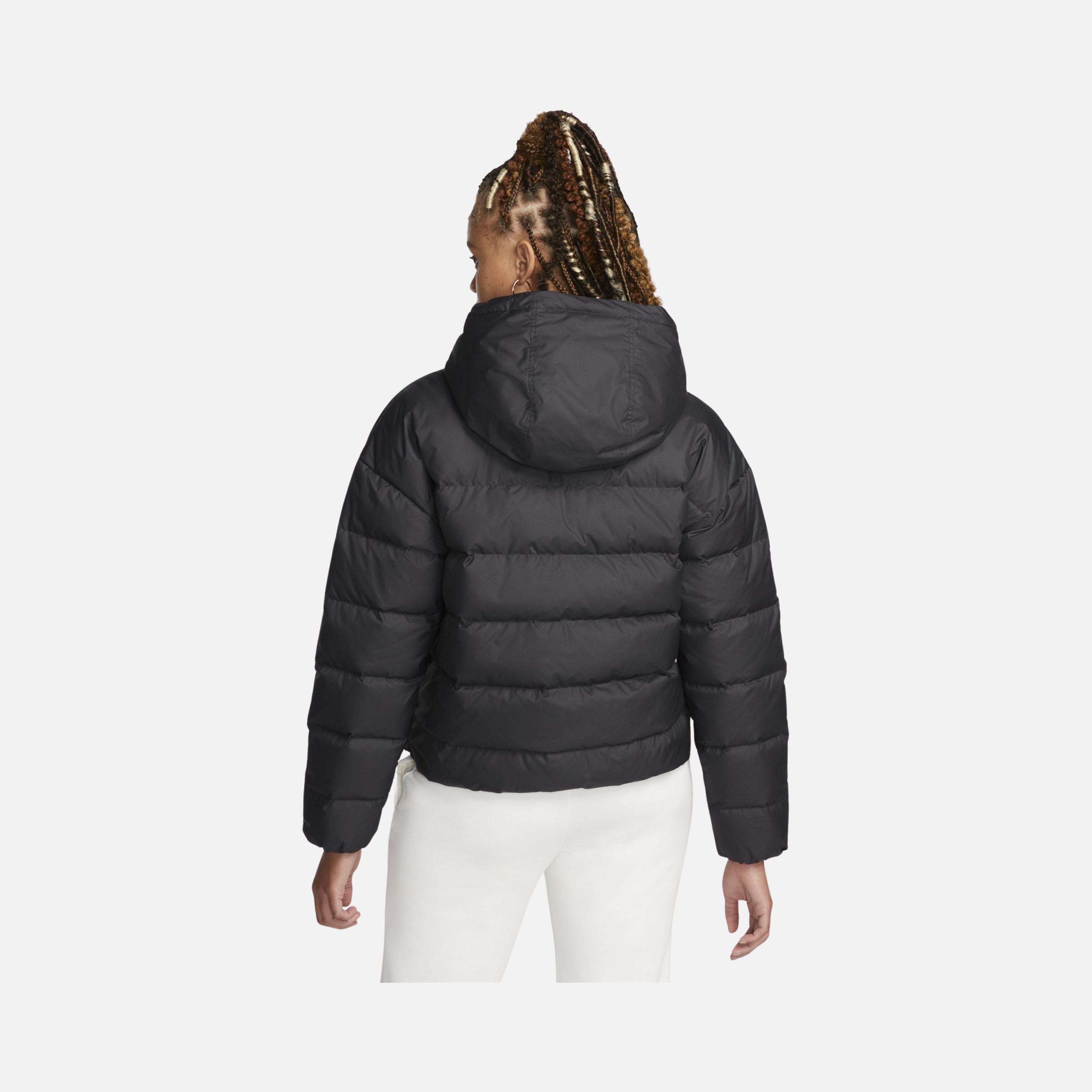 Nike Sportswear Storm-Fit Windrunner Down Fill Full-Zip Hoodie Kadın Mont