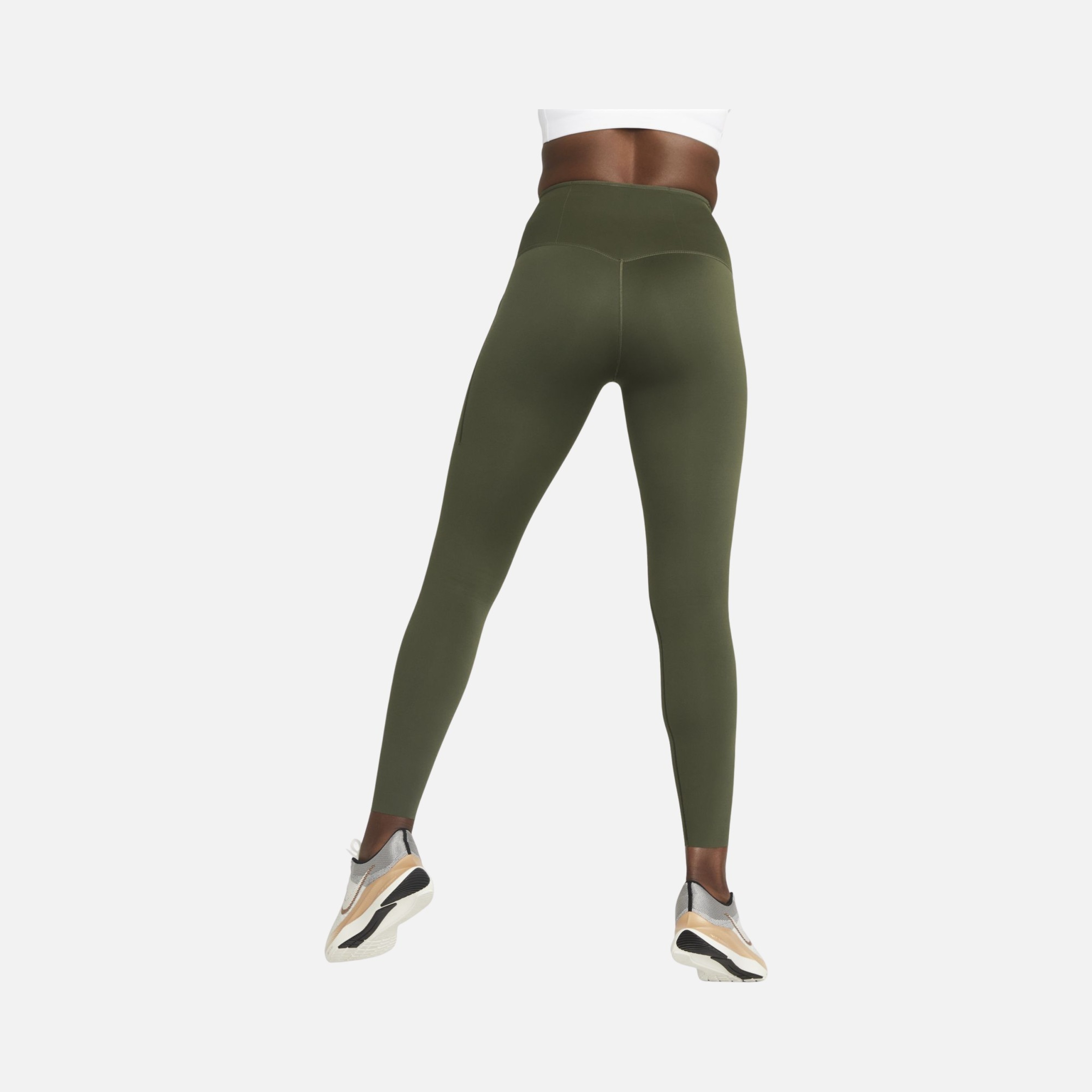 Nike Go Firm-Support High-Waisted With Pockets Running Kadın Tayt