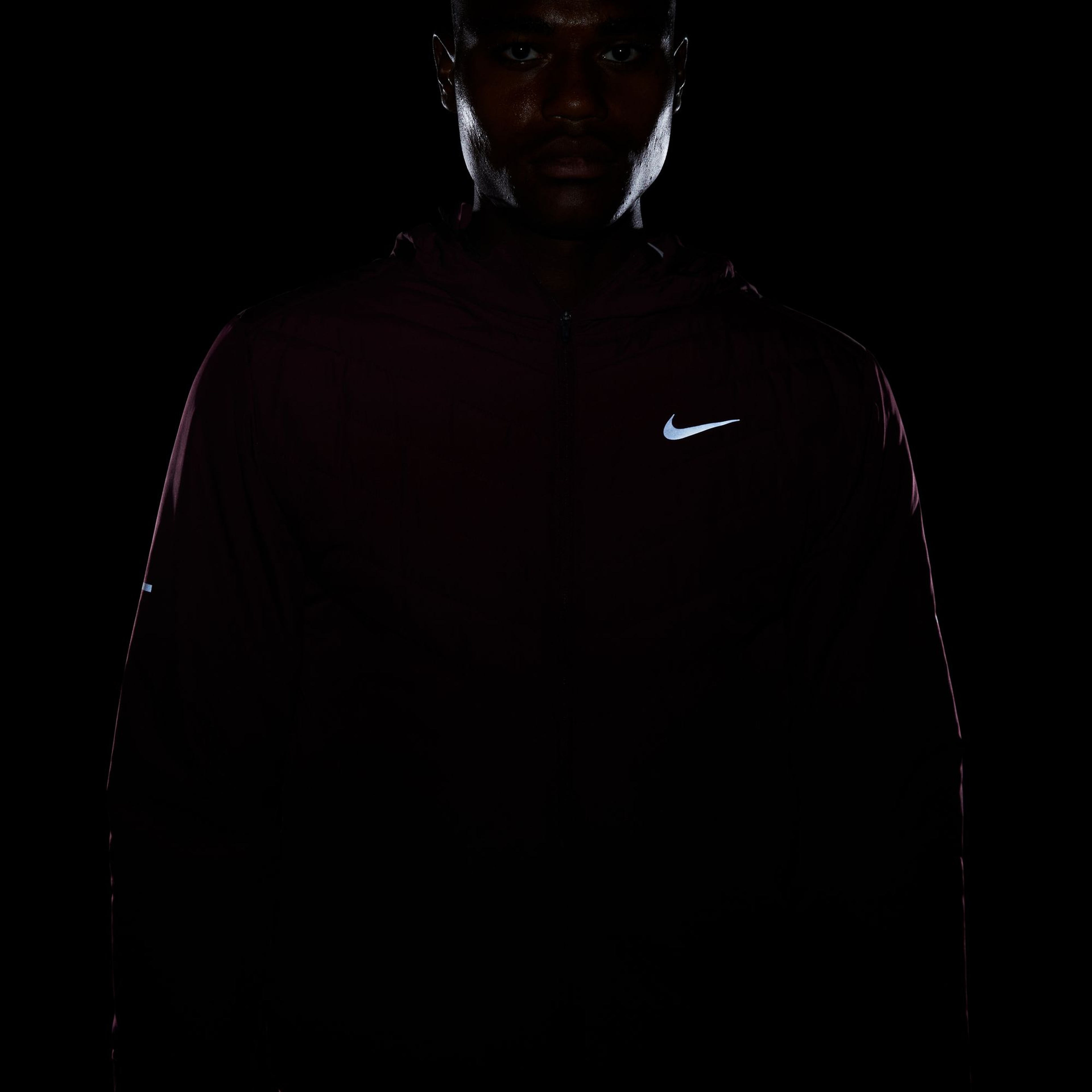 Nike Therma-Fit Repel Aerolayer Synthetic-Fill Running Full-Zip Hoodie Erkek Ceket