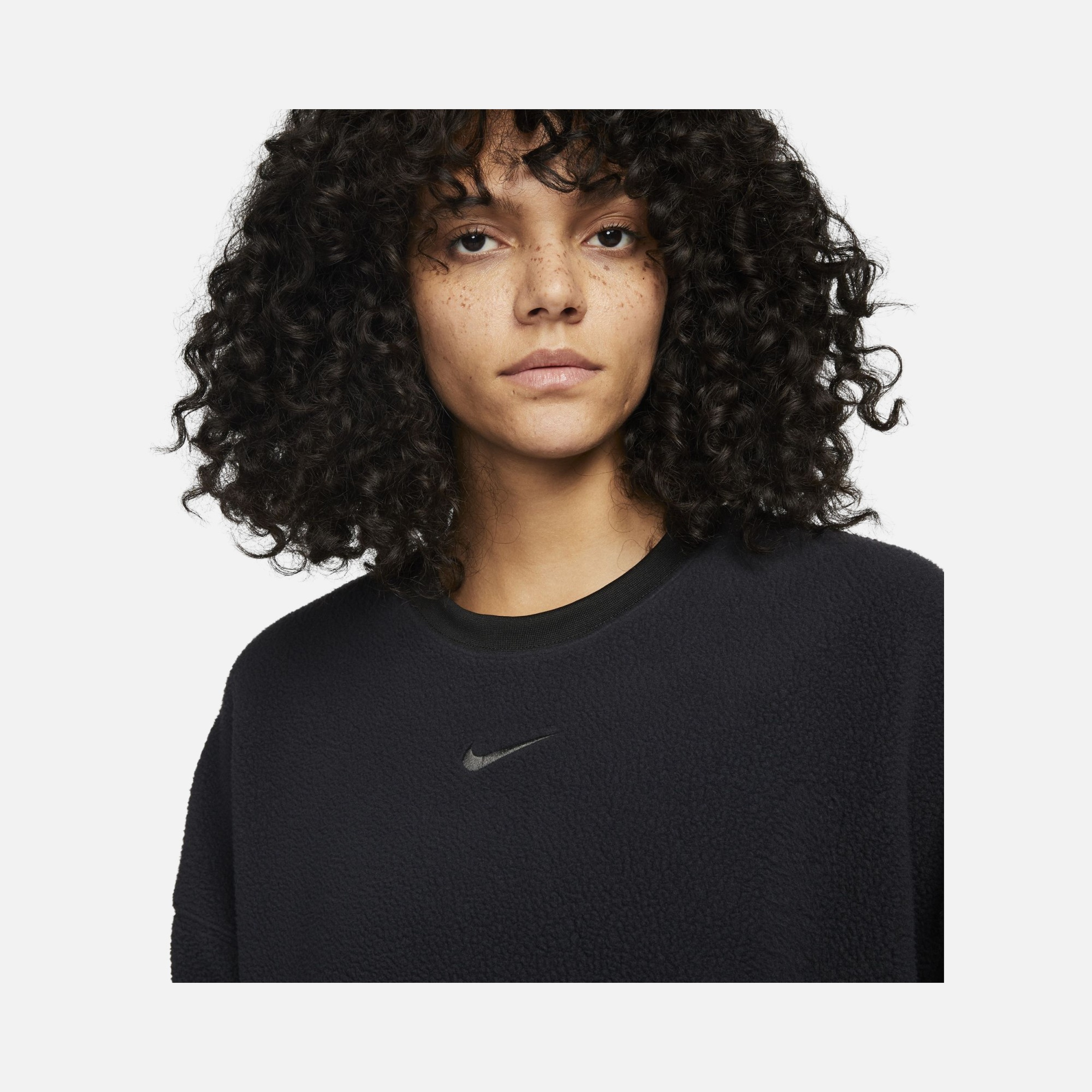 Nike Sportswear Plush Mod Cropped Crew-Neck Kadın Sweatshirt