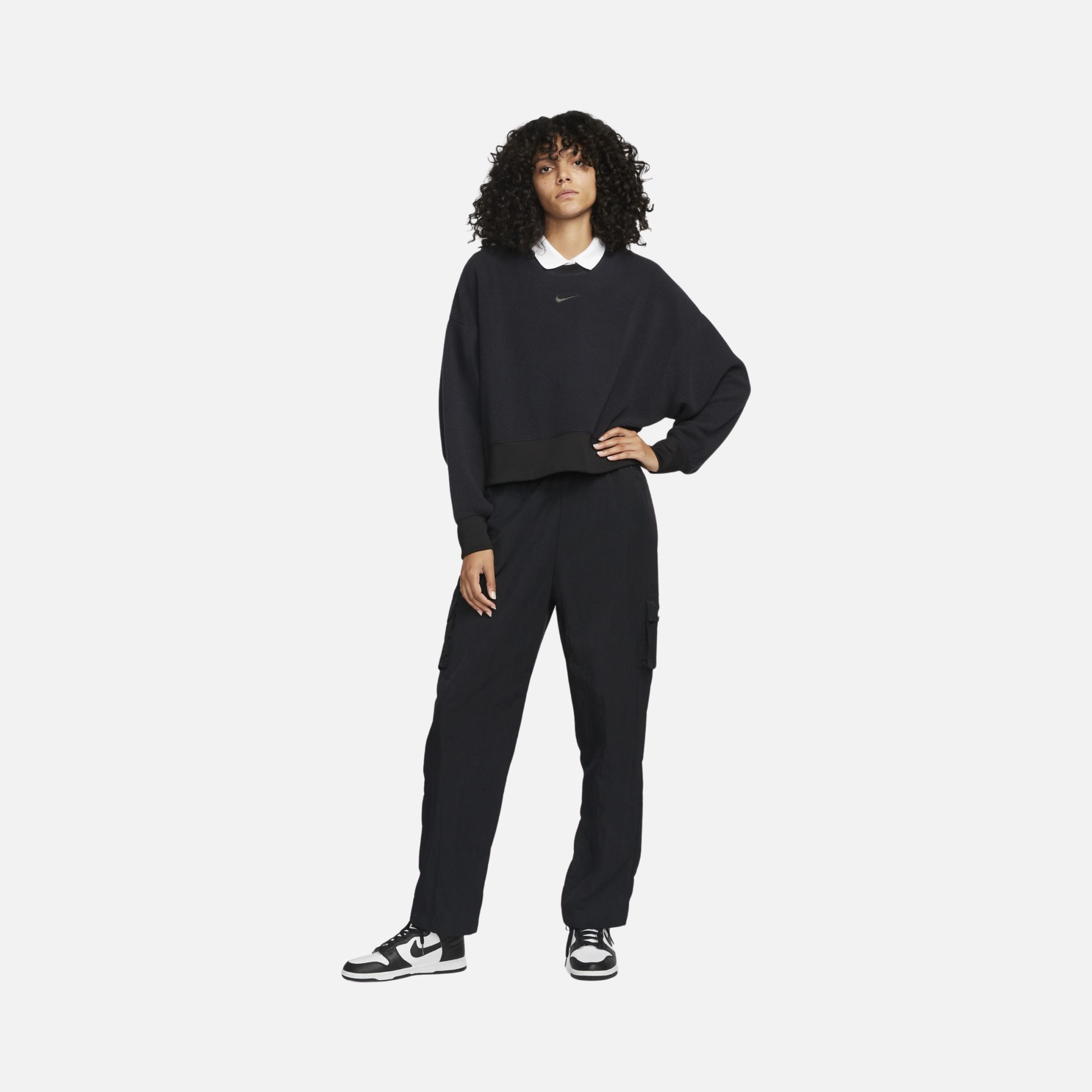 Nike Sportswear Plush Mod Cropped Crew-Neck Kadın Sweatshirt