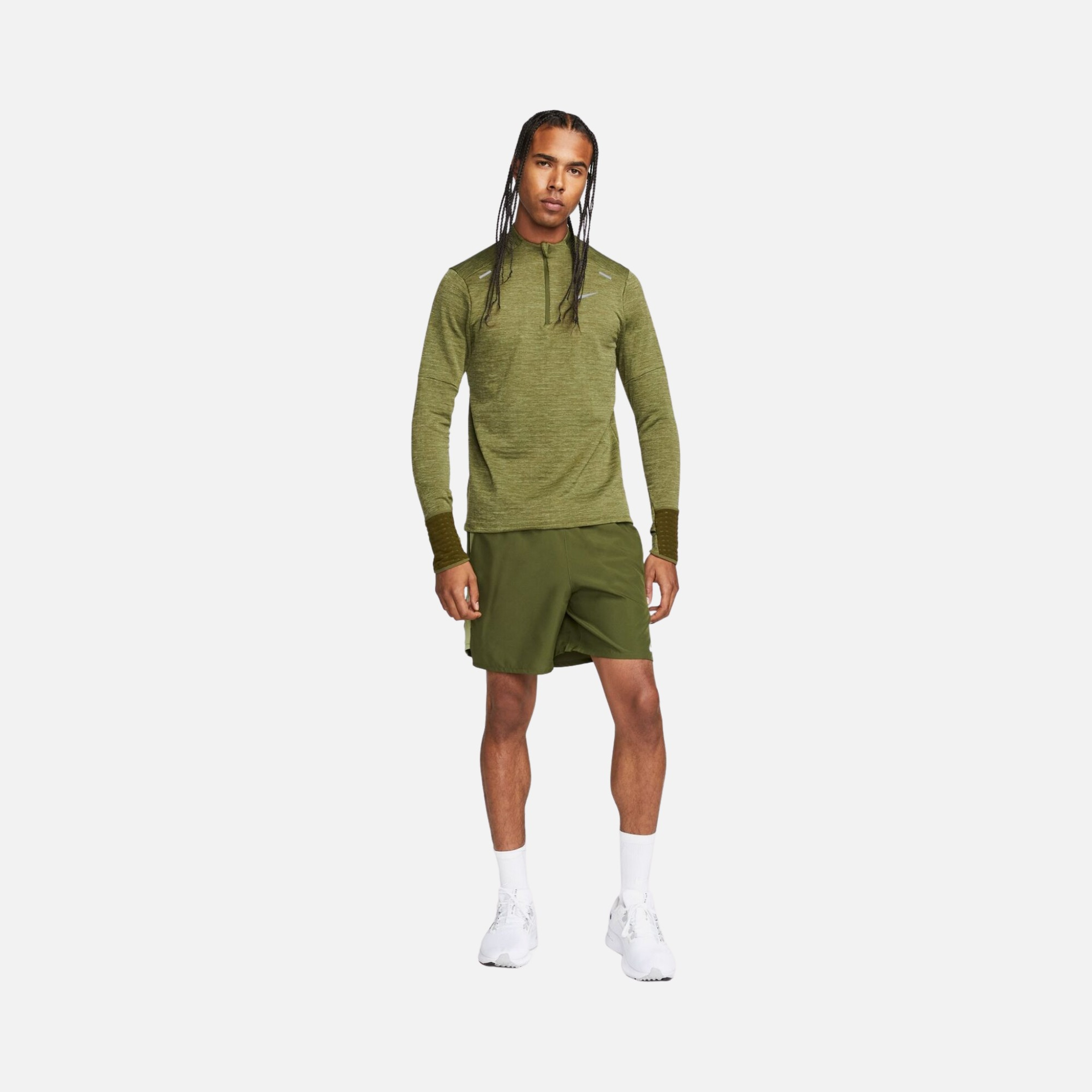 Nike Therma-Fit Repel 1/2-Zip Running Long-Sleeve Erkek Tişört