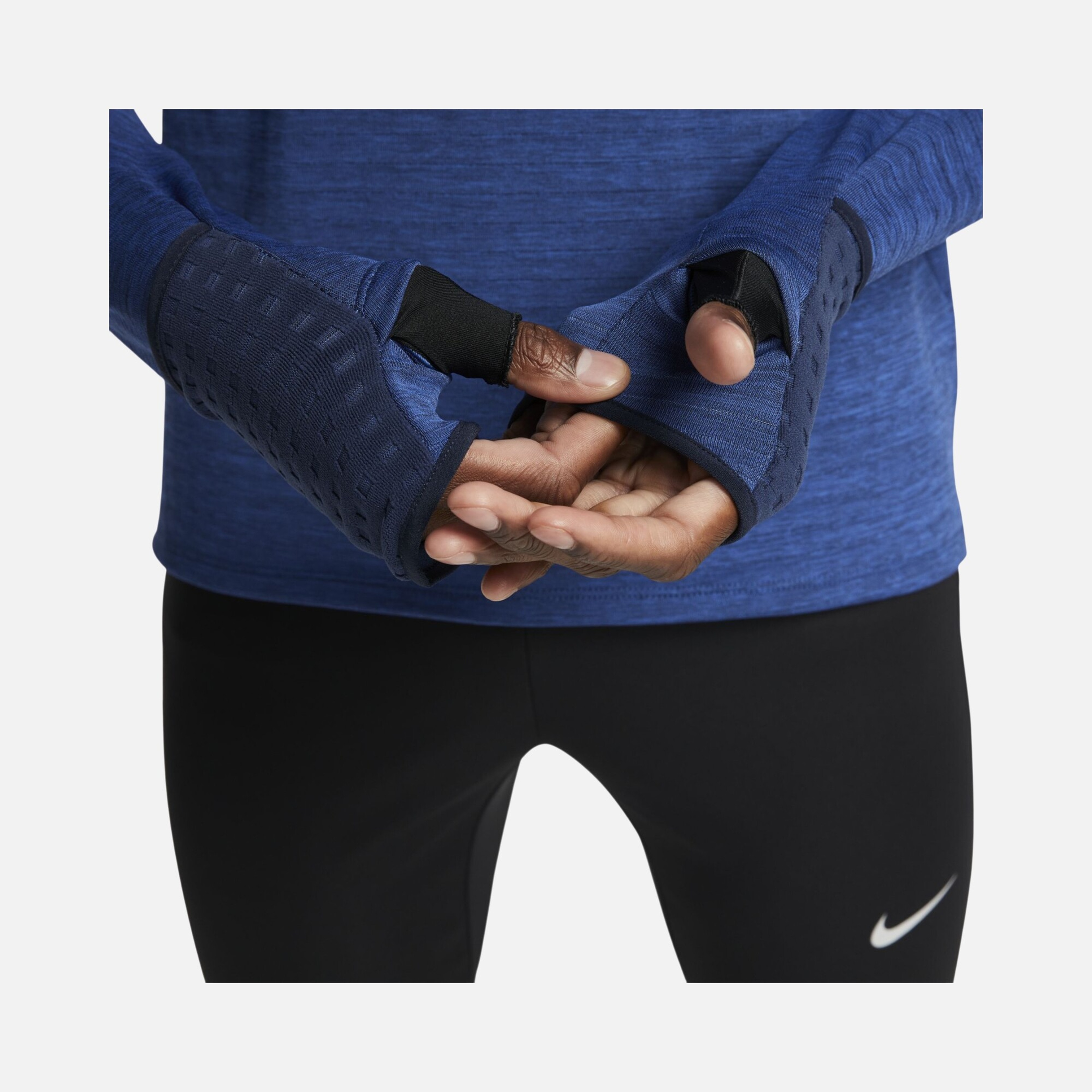 Nike Therma-Fit Repel 1/2-Zip Running Long-Sleeve Erkek Tişört
