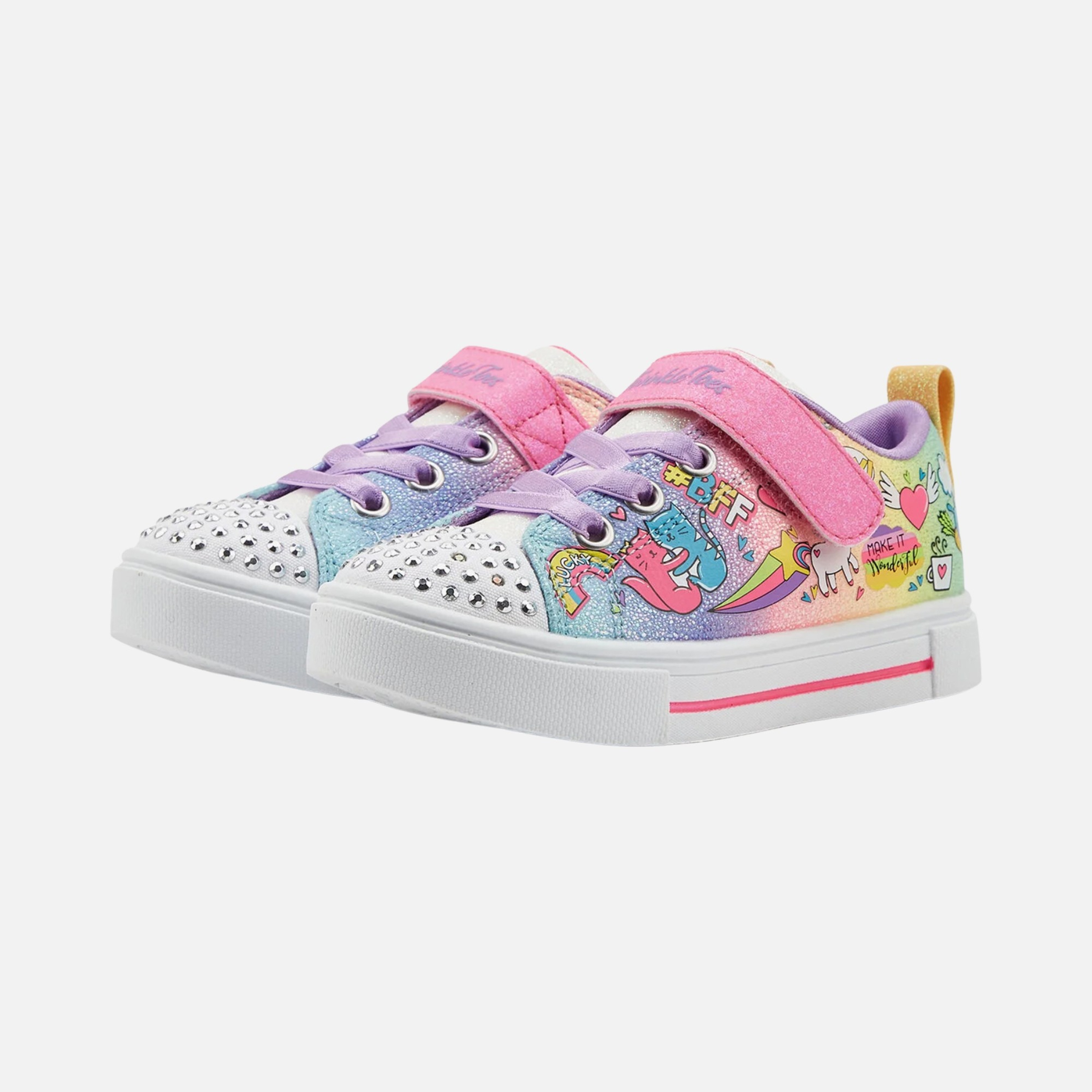 Skechers Sportswear Twinkle Sparks - BFF Magic (Girls') Bebek Spor Ayakkabı