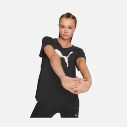 Puma Sportswear Evostripe Graphics Logo Short-Sleeve Kadın Tişört
