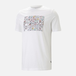 Puma Sportswear Summer Logo Graphics Short-Sleeve Erkek Tişört
