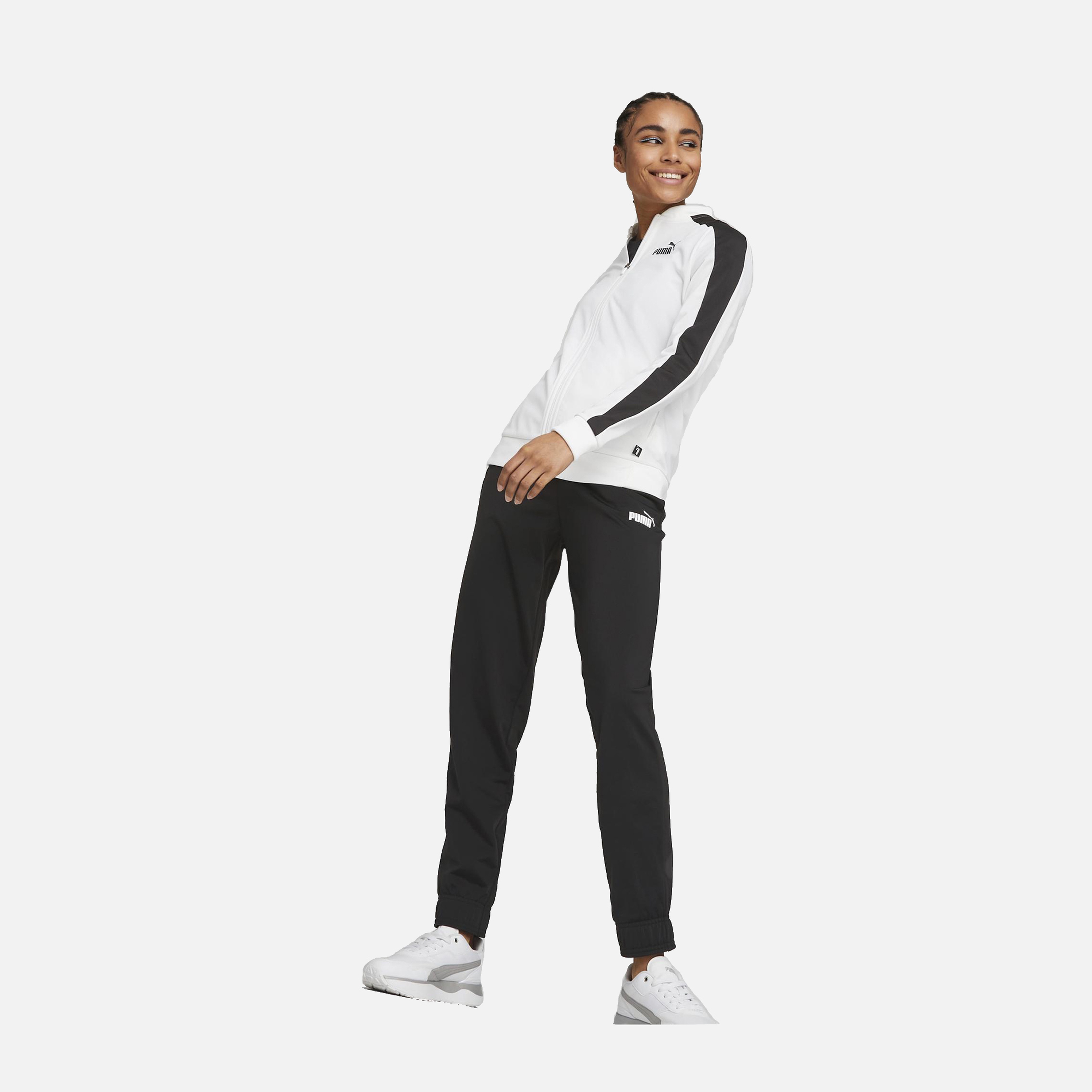 Puma Sportswear Baseball Tricot Full-Zip Kadın Eşofman Takımı